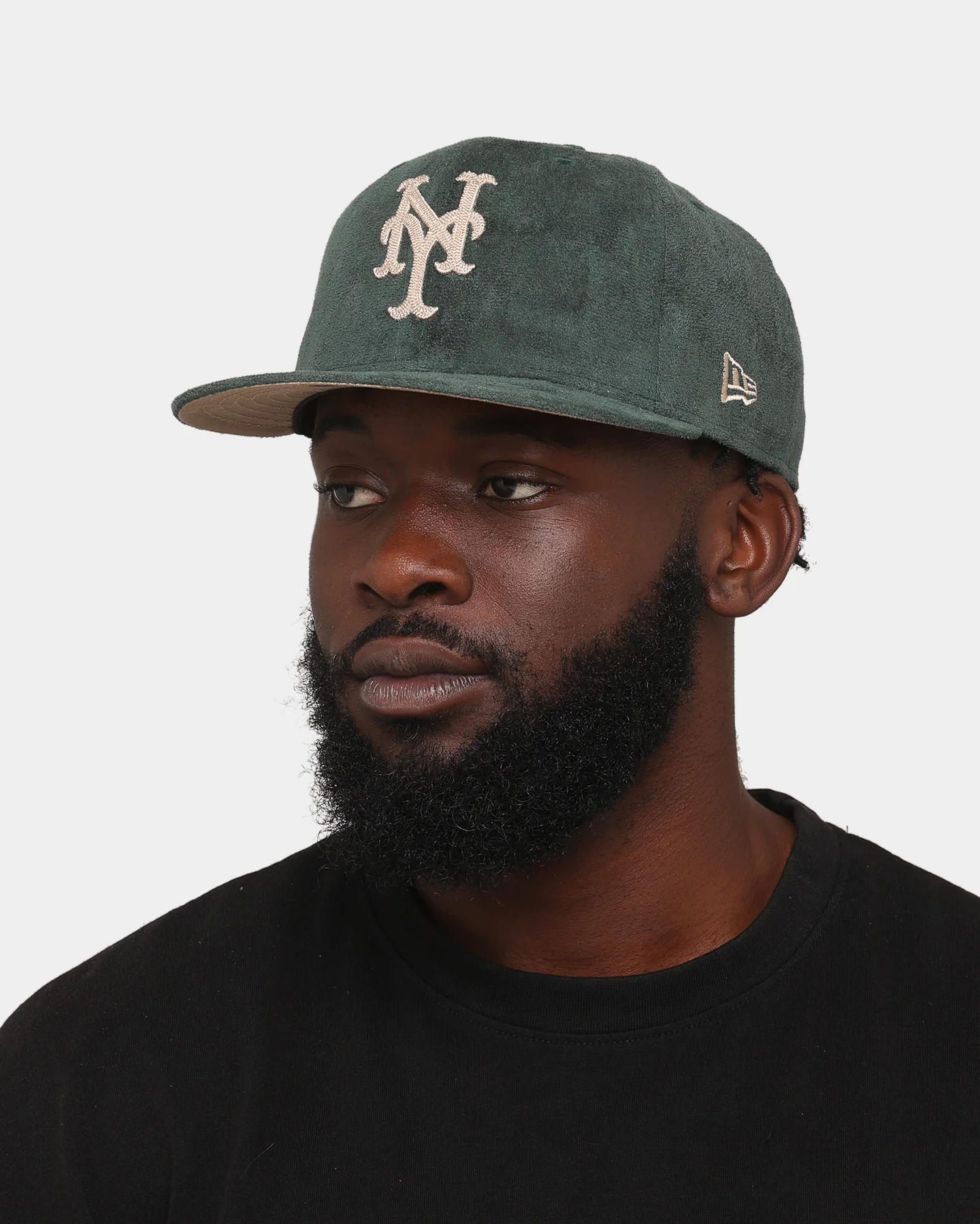 New Era New York Mets 'Forest Suede & Camel' 59FIFTY Fitted Dark Green - Image 2