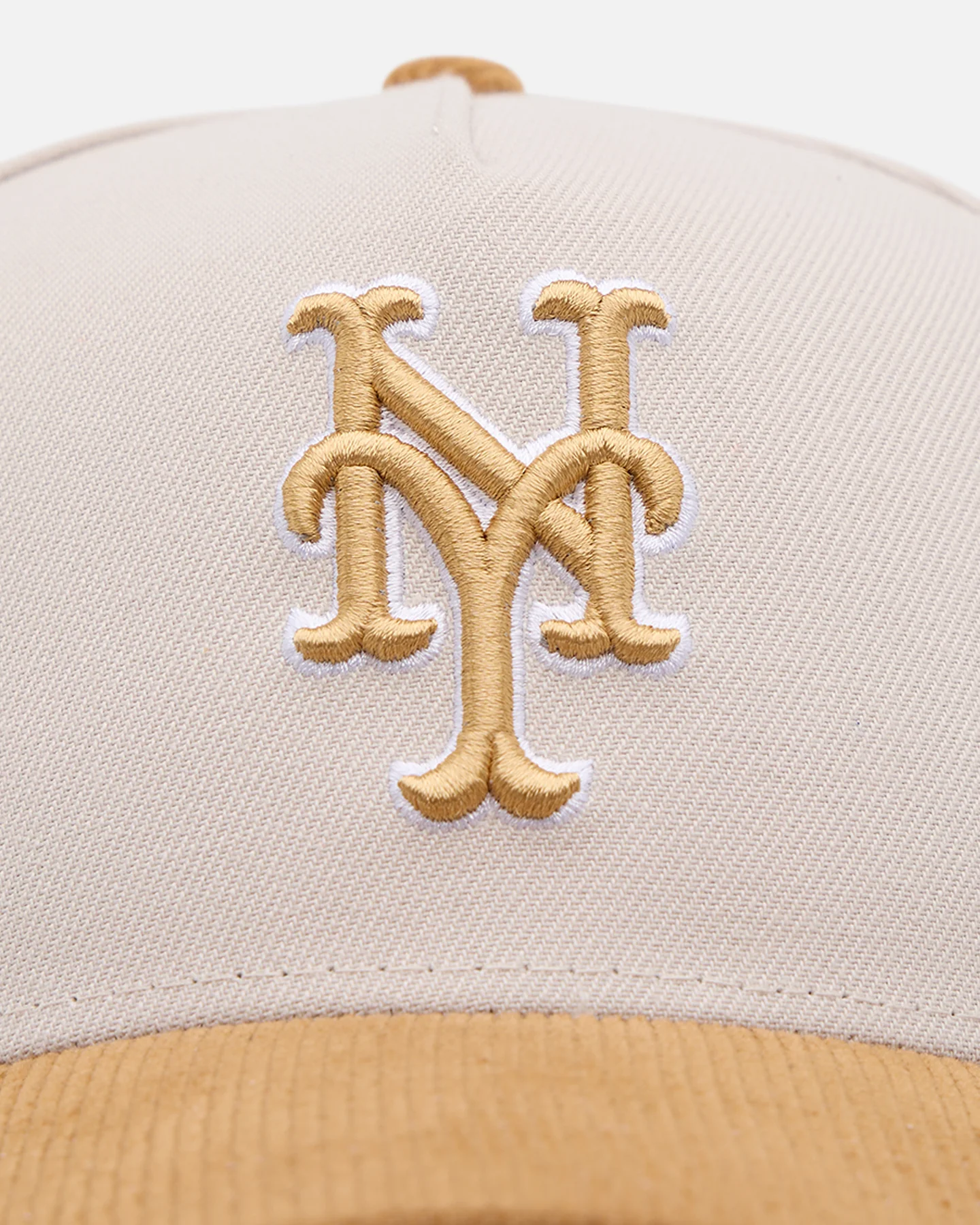 New Era New York Mets 'Honey Pot' 9FORTY A-Frame Snapback Stone/Wheat - Image 5