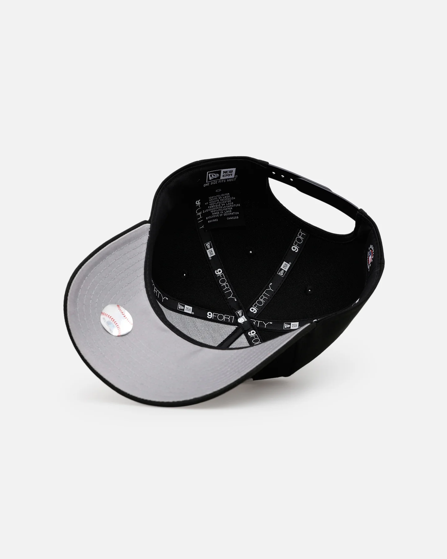New Era New York Mets 'Love' 9FORTY A-Frame Snapback Black - Image 6