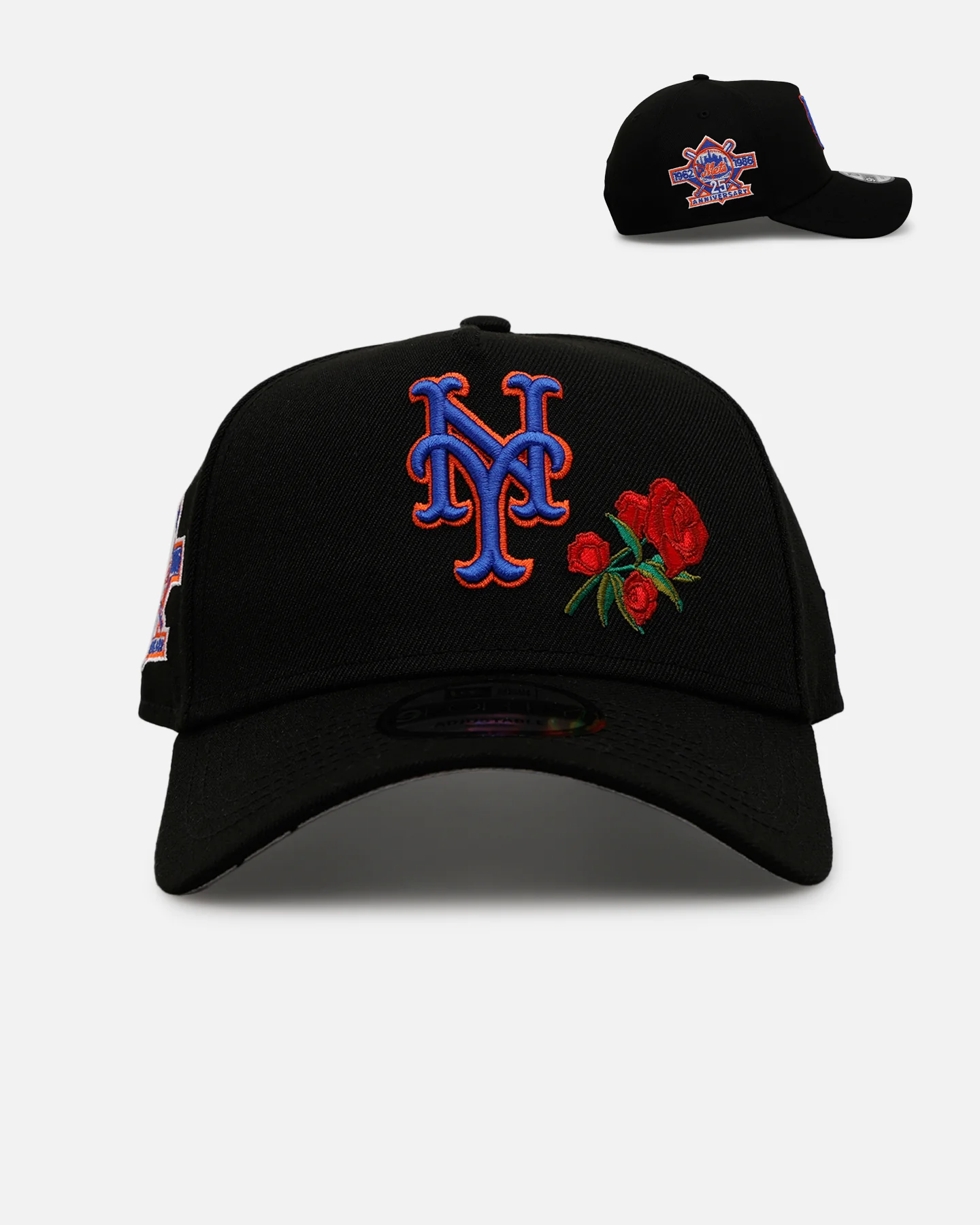 New Era New York Mets 'Official Team Color Rose' 9FORTY A-Frame Snapback Official Team Color