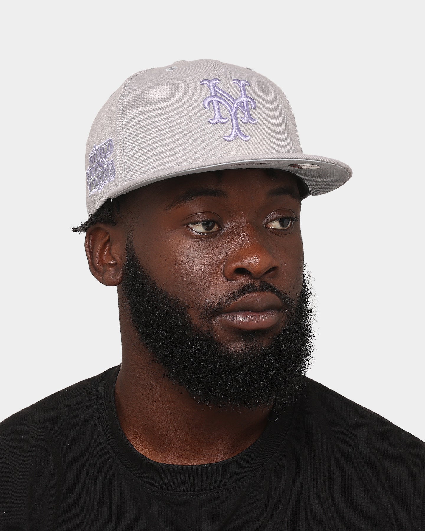 New Era New York Mets 'Purple Smoke' 59FIFTY Fitted Grey/Lavender - Image 2