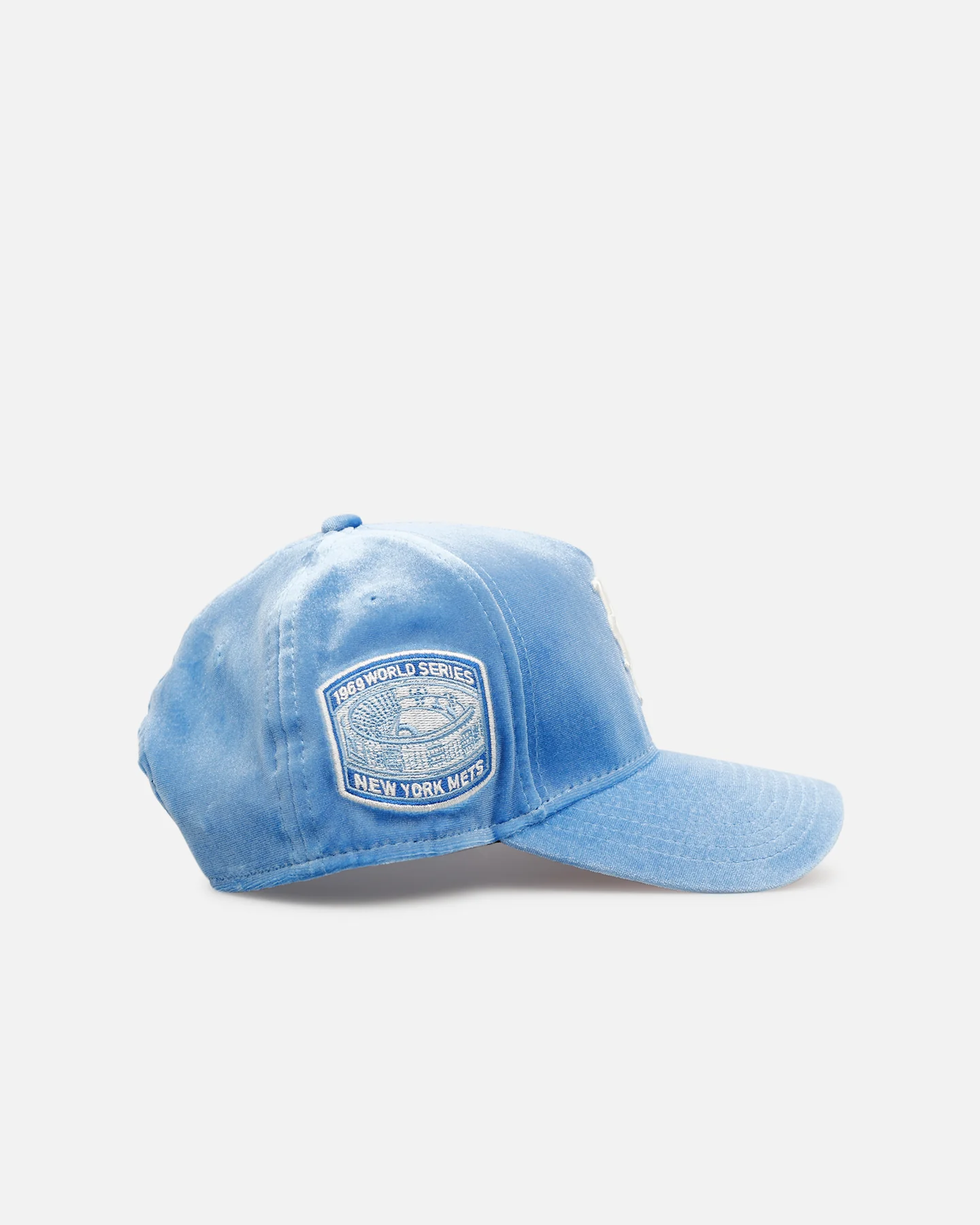 New Era New York Mets 'Sky Velvet' 9FORTY A-Frame Snapback Sky Blue - Image 3
