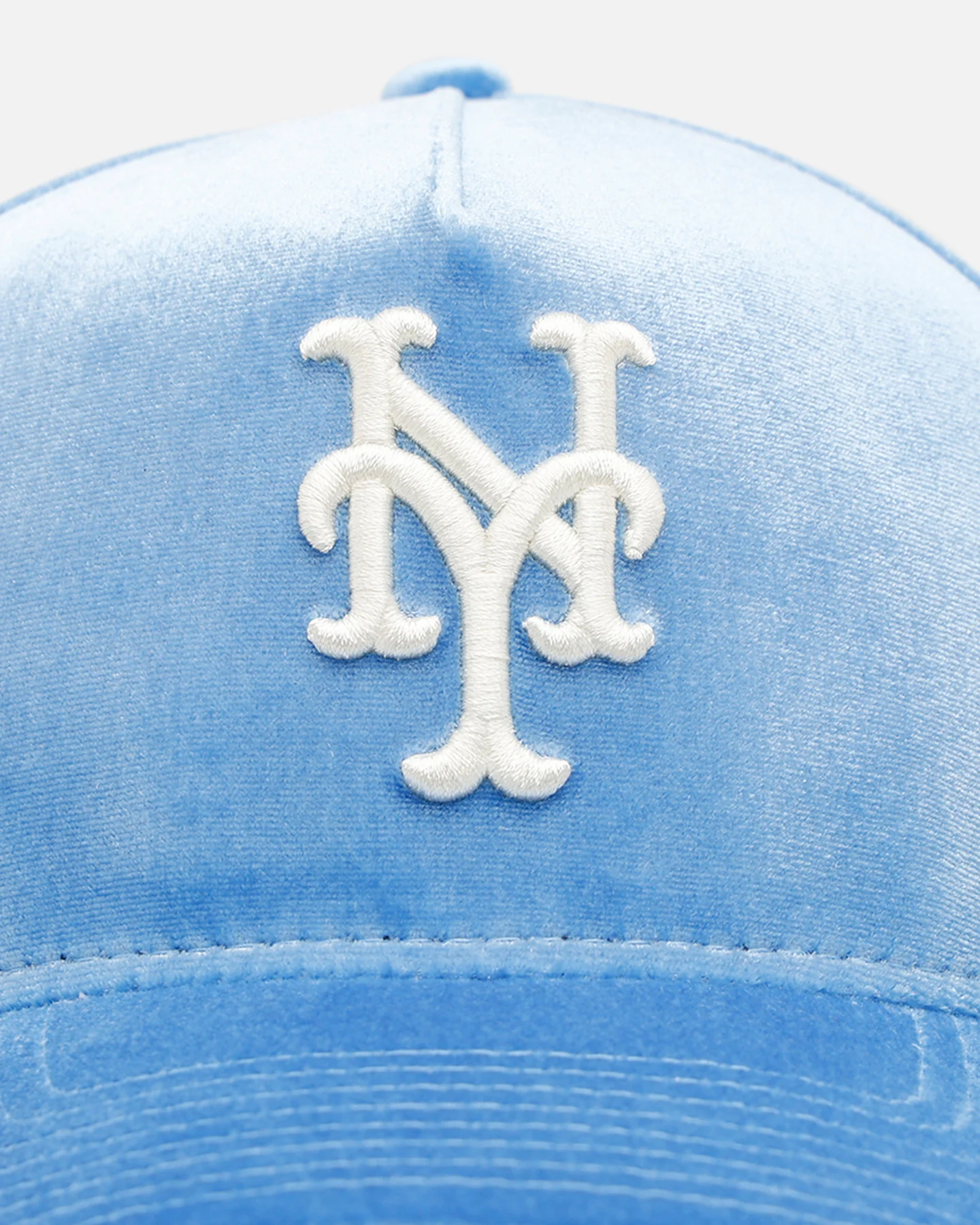New Era New York Mets 'Sky Velvet' 9FORTY A-Frame Snapback Sky Blue - Image 5