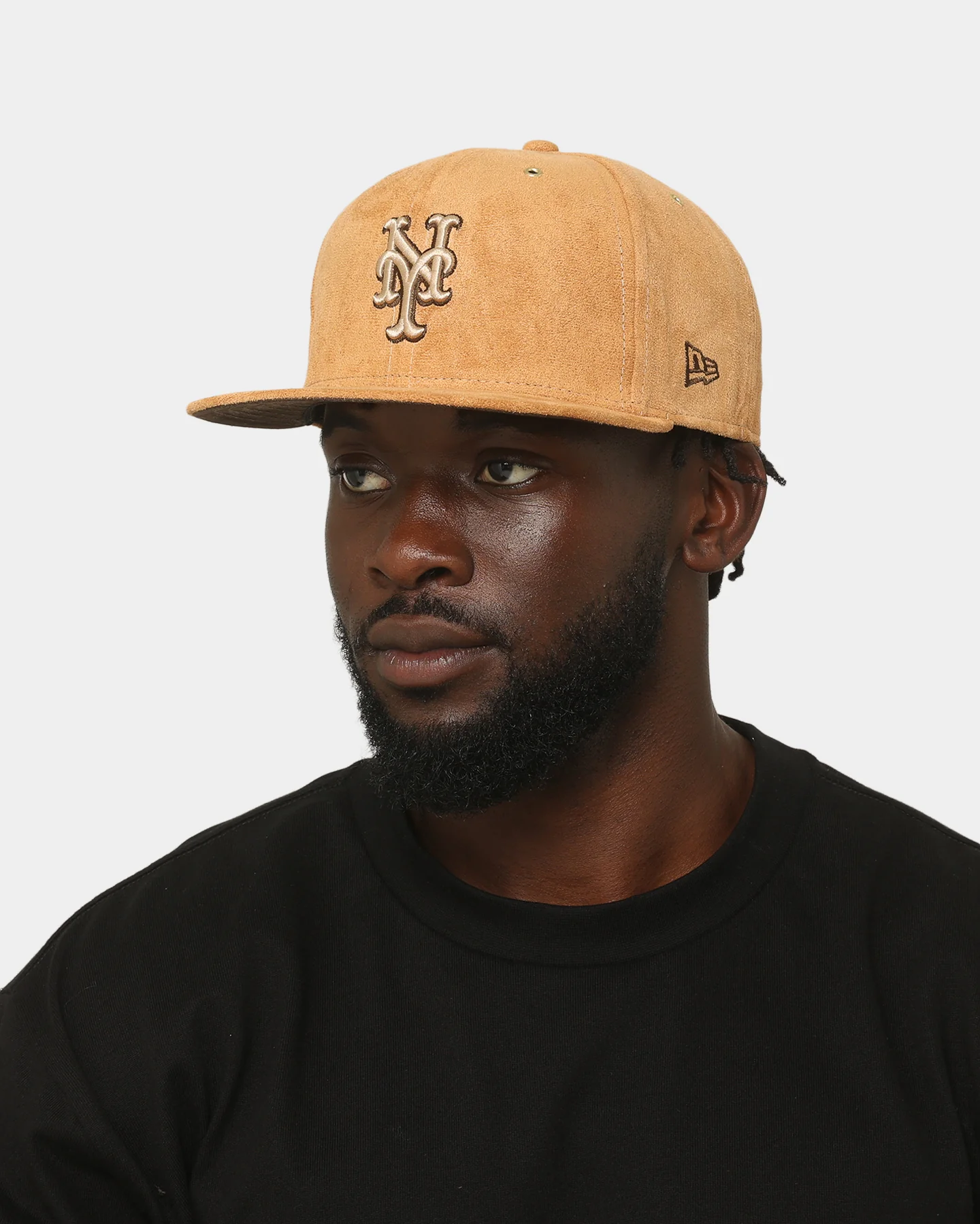 New Era New York Mets 'Wheat/Brown/Gold' Suede 59FIFTY Fitted Wheat - Image 2