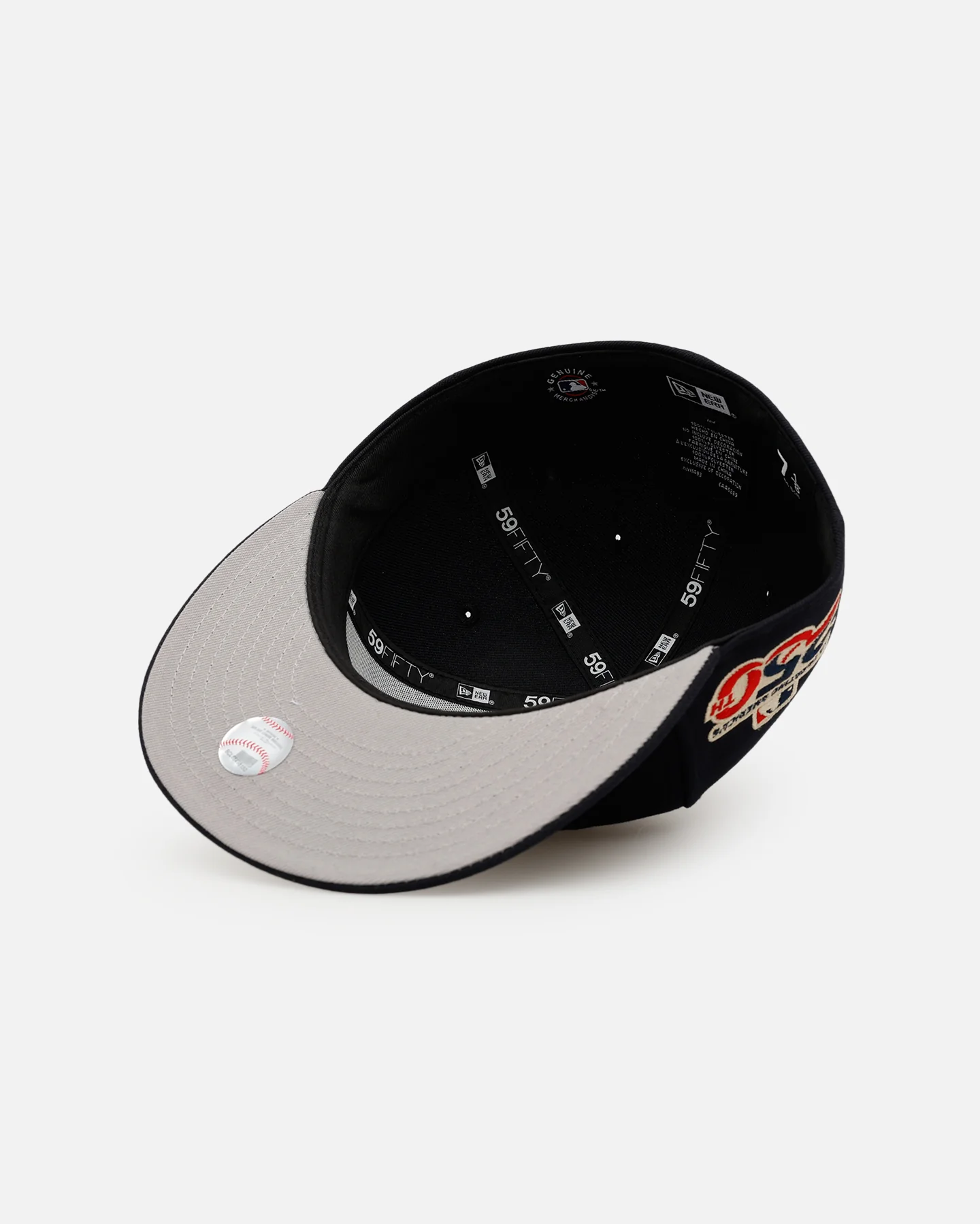 New Era New York Yankees '250th Anniversary Side Patch' 59FIFTY Fitted Navy - Image 6