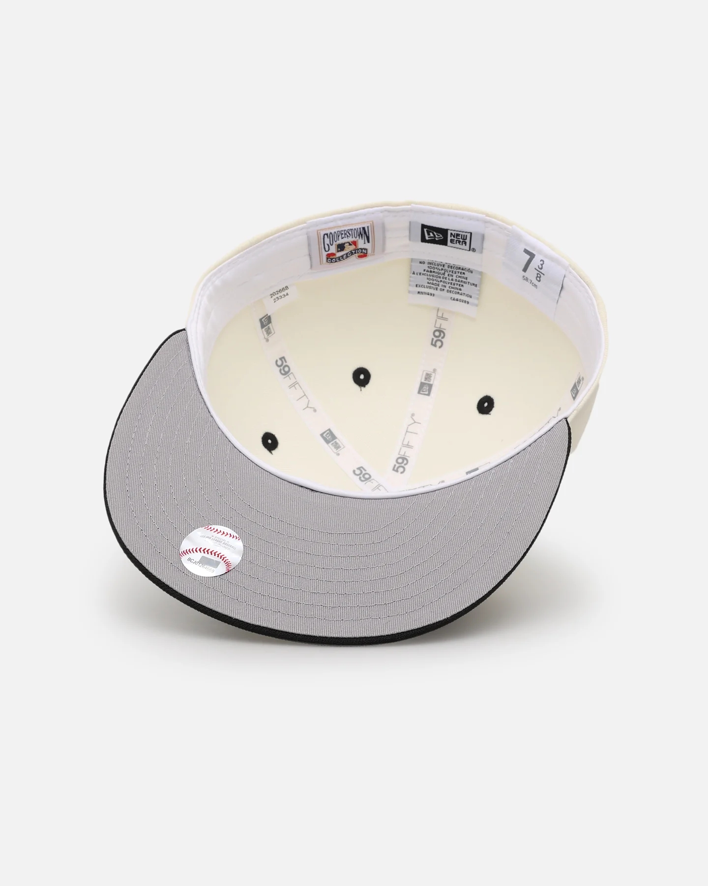 New Era New York Yankees 59FIFTY Fitted Chrome White - Image 6