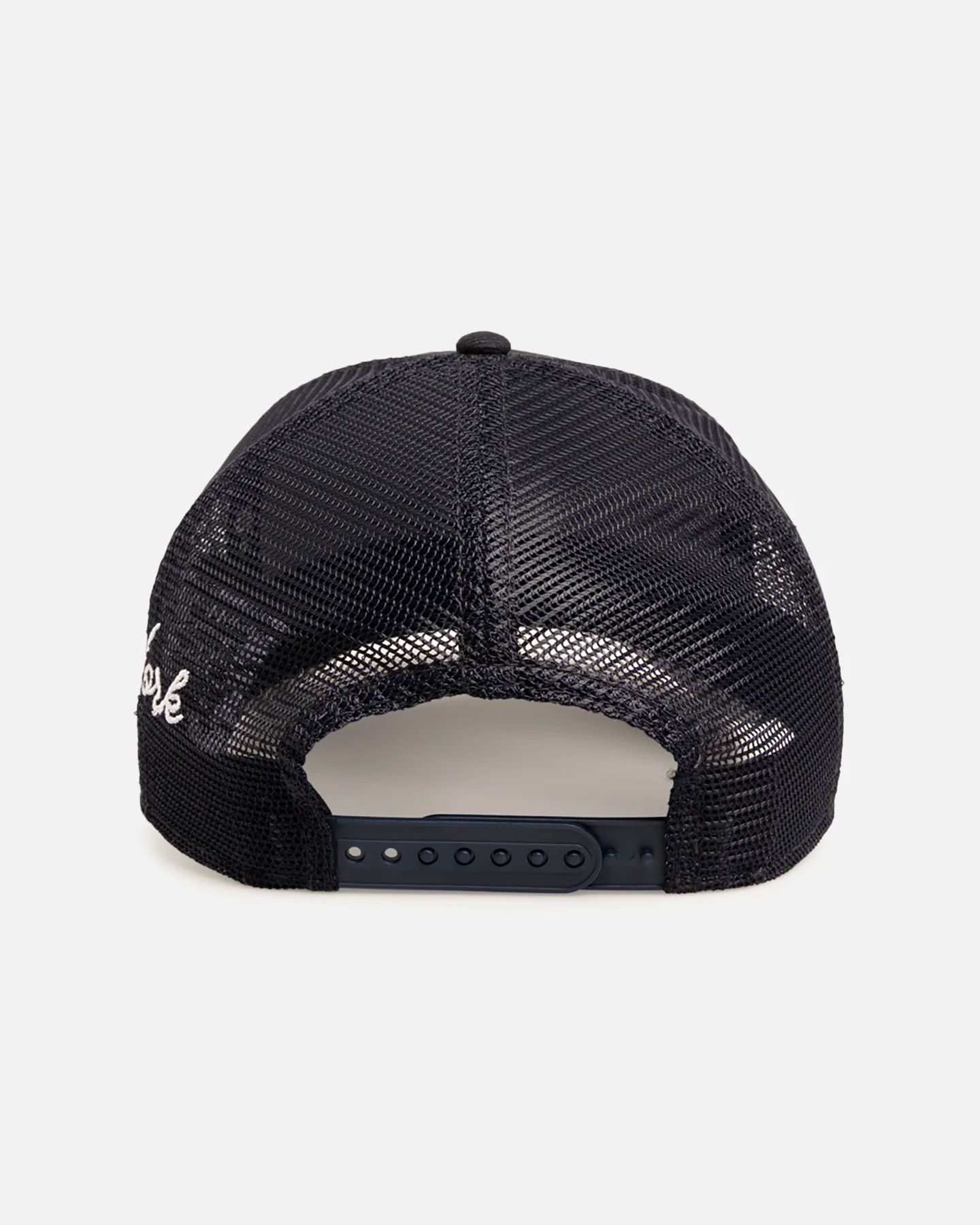 New Era New York Yankees 9FORTY A-Frame Trucker Snapback Navy - Image 2