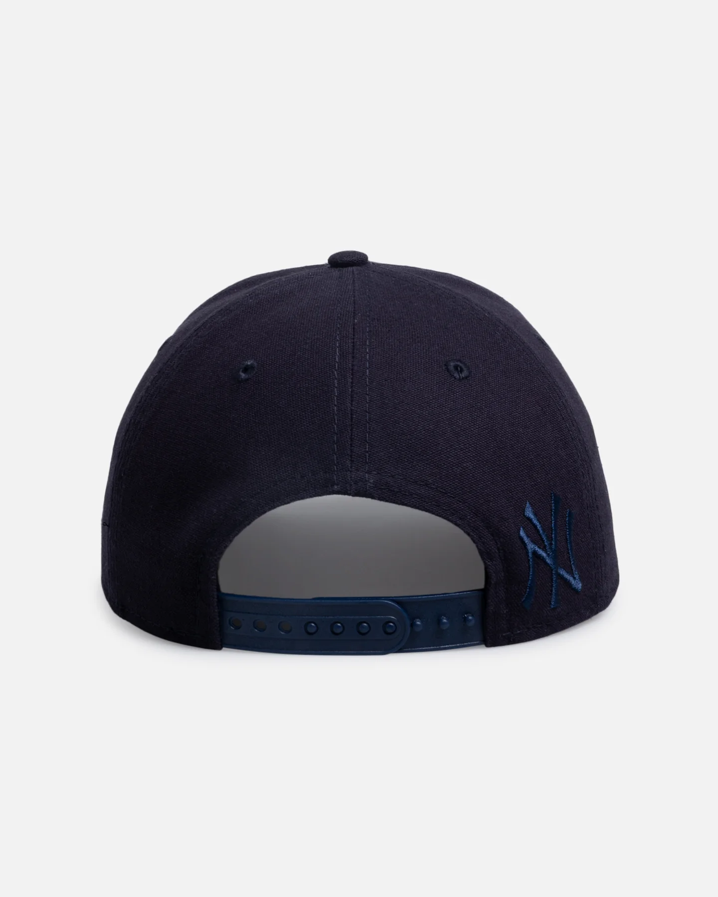 New Era New York Yankees 'Applique Distressed' 9FORTY A-Frame Snapback Navy - Image 2