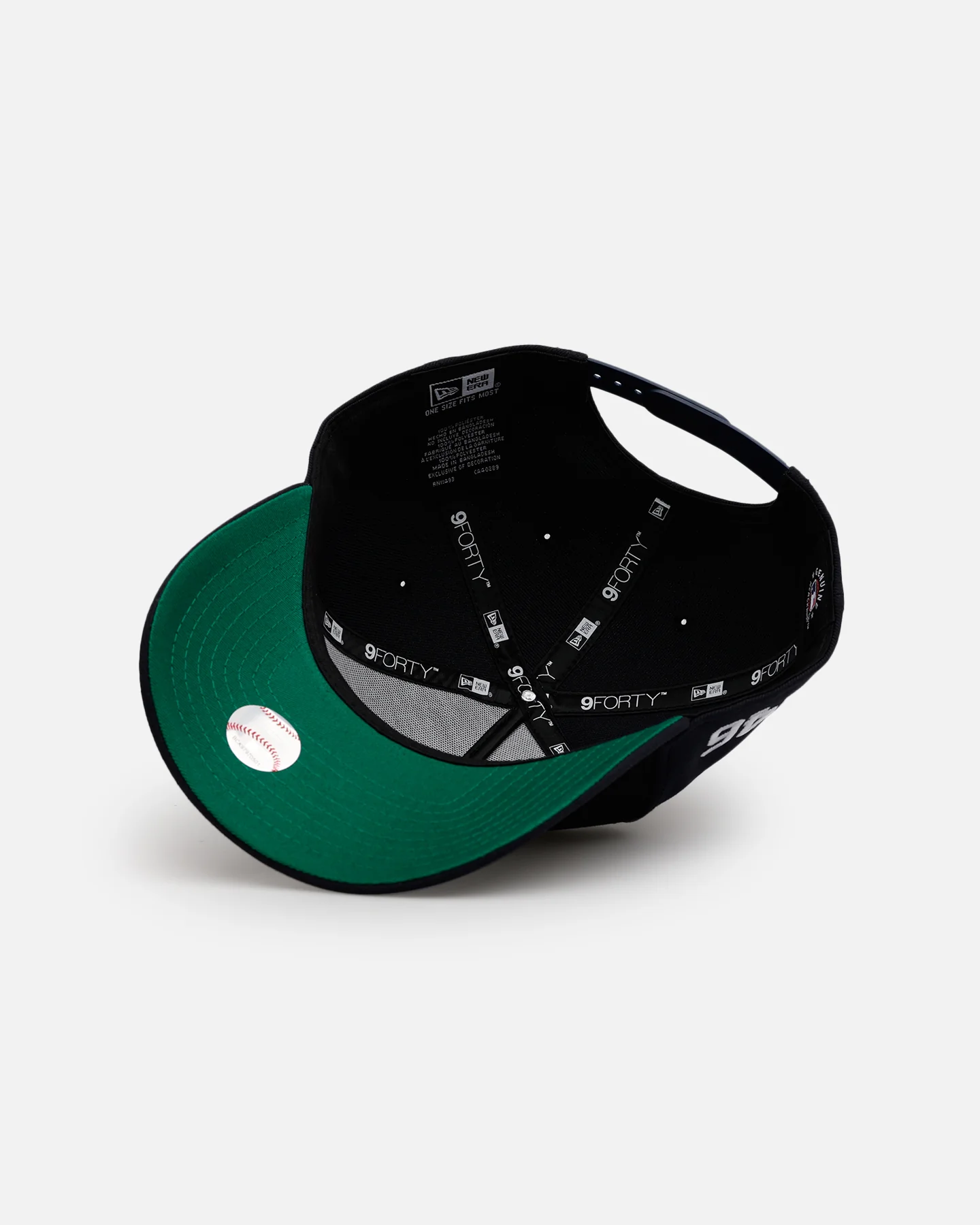 New Era New York Yankees 'Area Codes' 9FORTY A-Frame Snapback Navy - Image 6