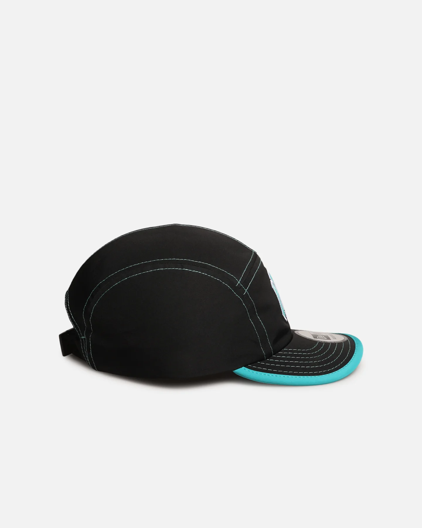 New Era New York Yankees 'Black Aqua' Camper Strapback Black/Aqua - Image 3