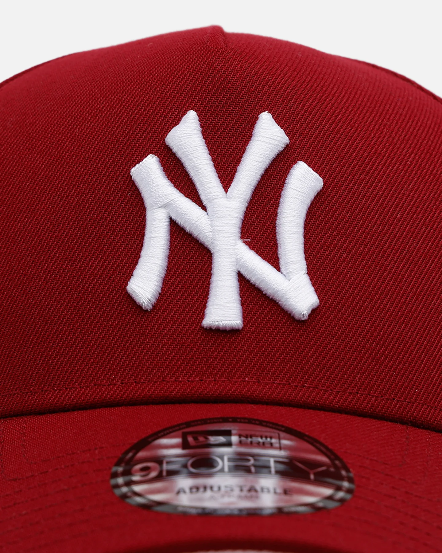 New Era New York Yankees 'Candy Apple' 9FORTY A-Frame Snapback Cardinal - Image 5