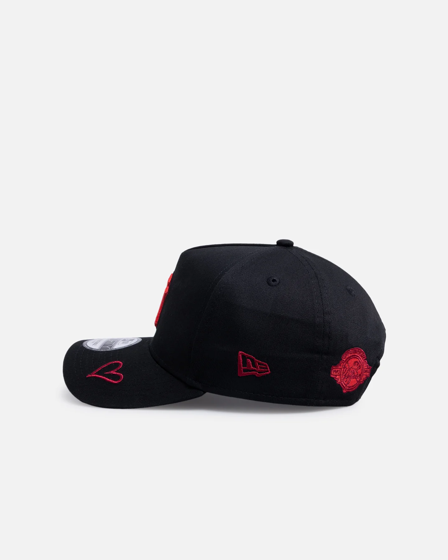 New Era New York Yankees 'Certified Lover Boy' 9FORTY A-Frame Snapback Black/Cardinal - Image 4