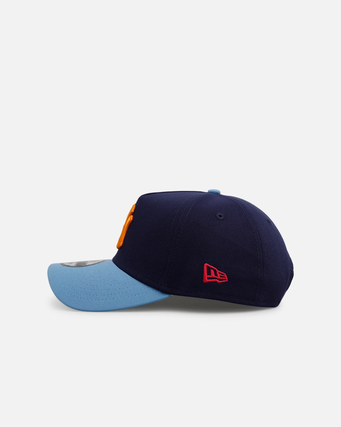 New Era New York Yankees 'Coral' 9FORTY A-Frame Snapback Navy/Sky - Image 4