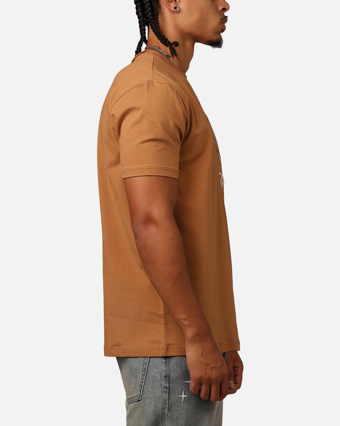 New Era New York Yankees Cord T-Shirt Medium Beige - Image 4