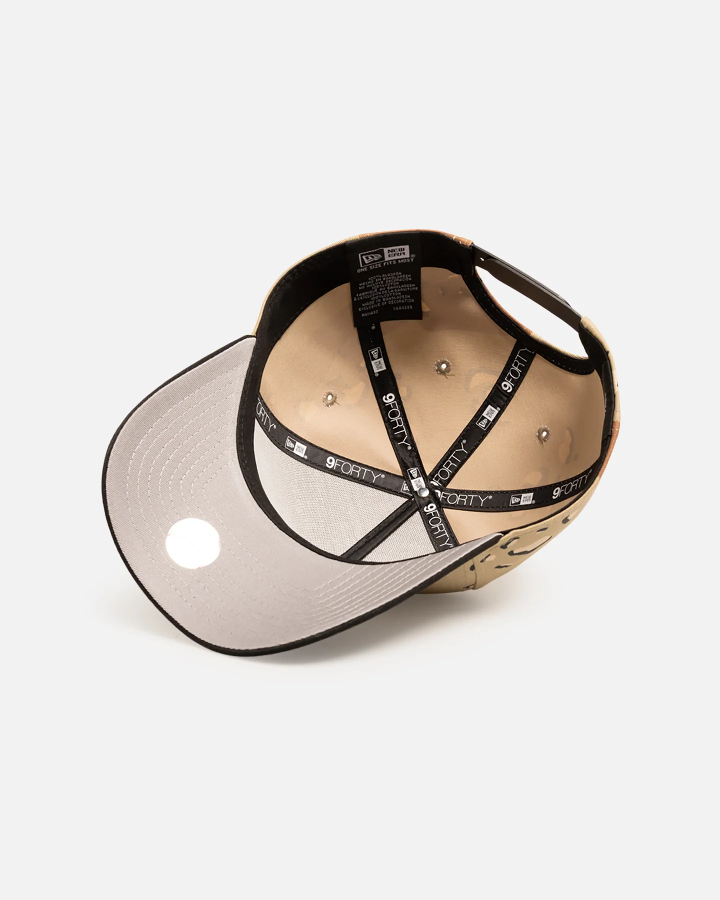 New Era New York Yankees 'Ghilliesuit' 9FORTY A-Frame Snapback Camo - Image 6
