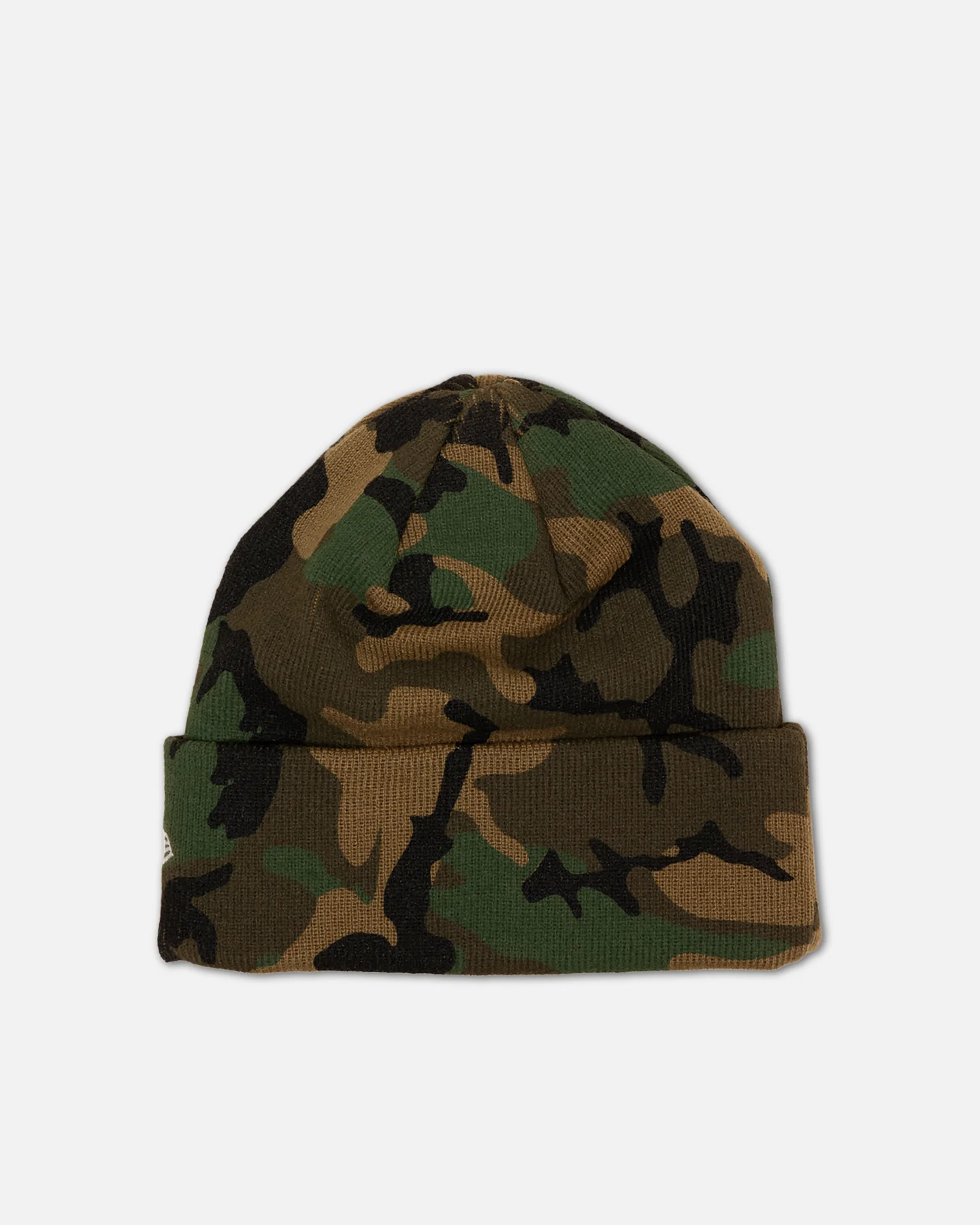 New Era New York Yankees 'Ghilliesuit' Knitted Beanie Woodland Camo - Image 2