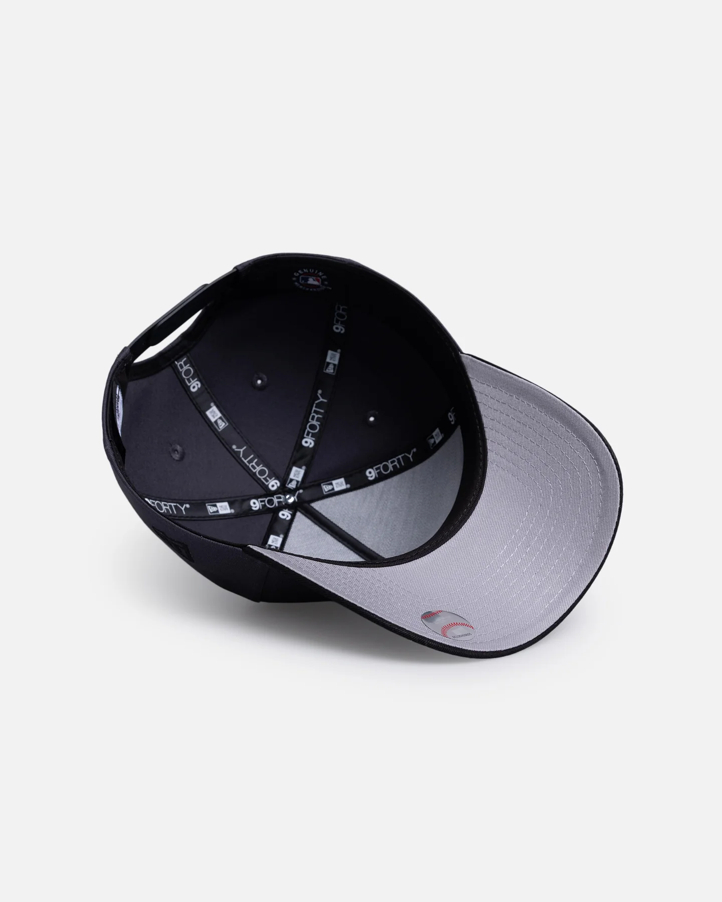 New Era New York Yankees 'Graphite Black' 9FORTY A-Frame Snapback Black/Grey - Image 6