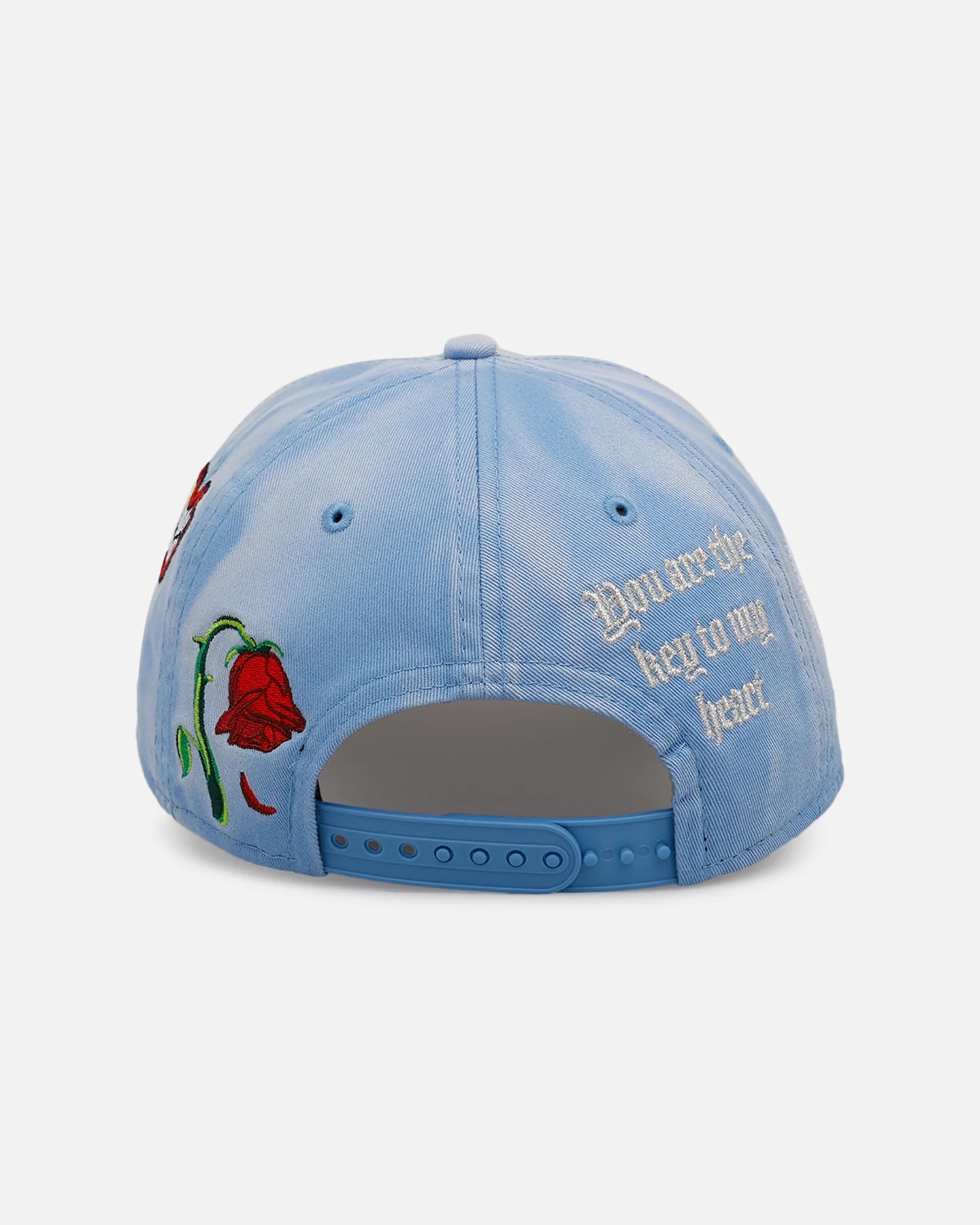 New Era New York Yankees 'Hopeless Romantic' 9FORTY A-Frame Snapback Sky Blue - Image 2