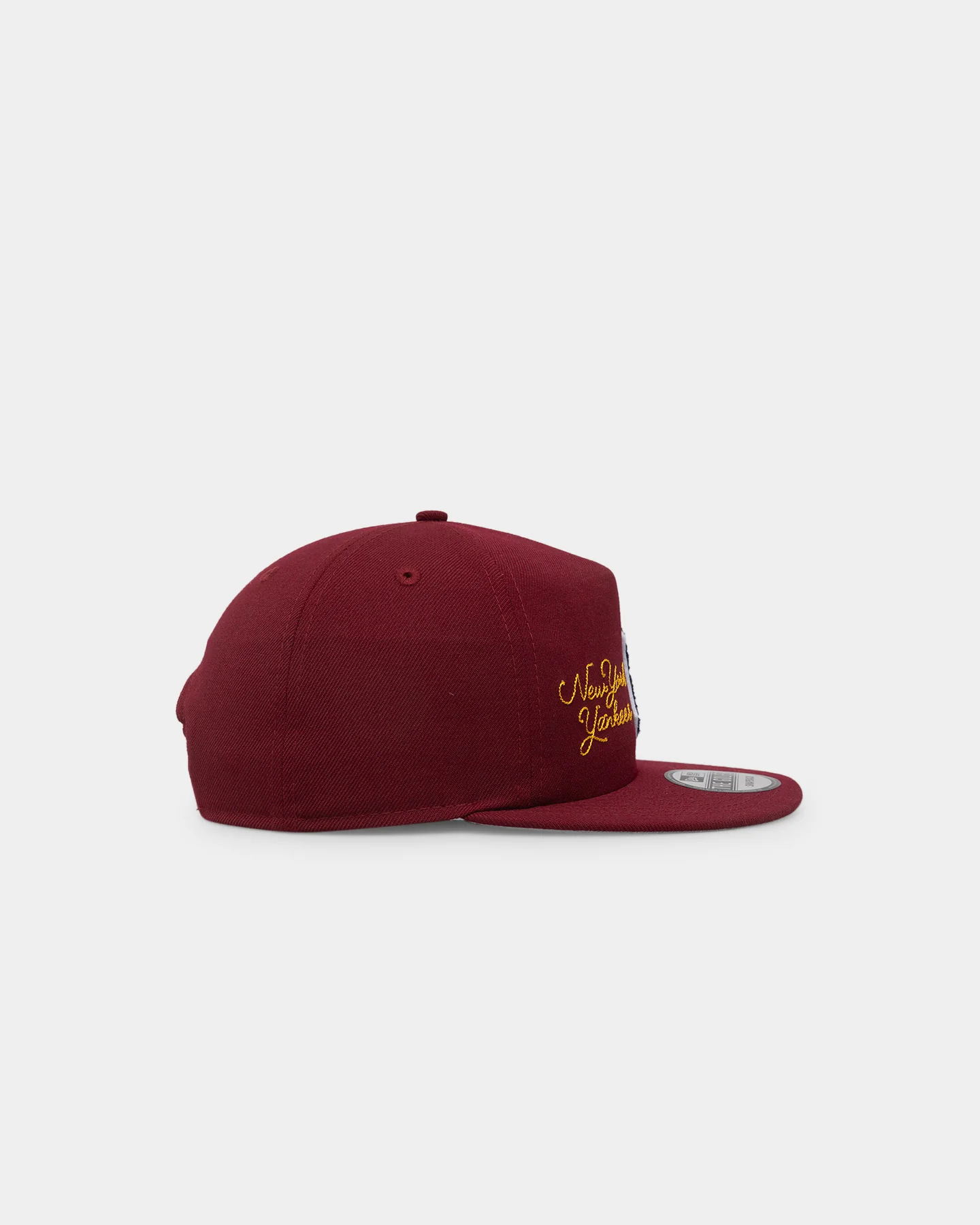 New Era New York Yankees Letterman Golfer Snapback Dark Red - Image 3