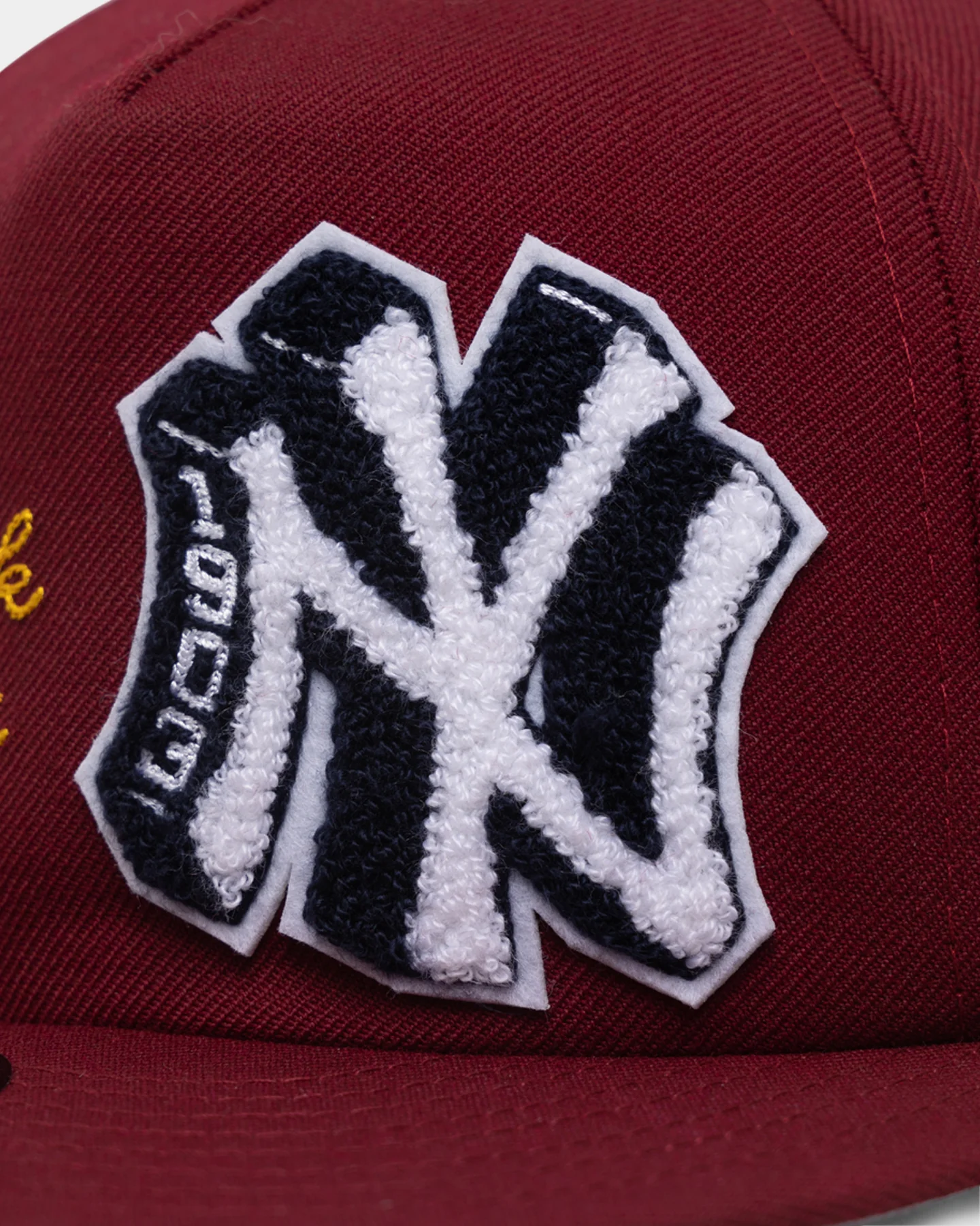 New Era New York Yankees Letterman Golfer Snapback Dark Red - Image 5