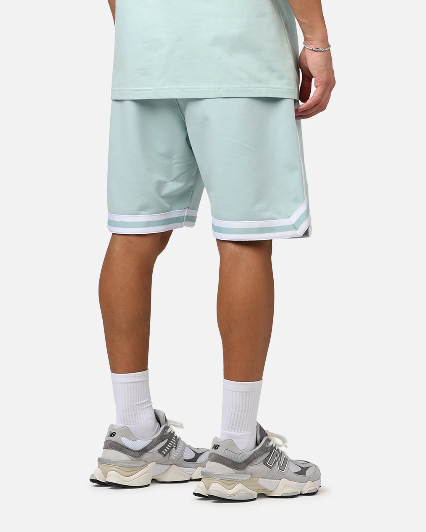 New Era New York Yankees 'Logo Select Mint' Shorts Mint/White - Image 3