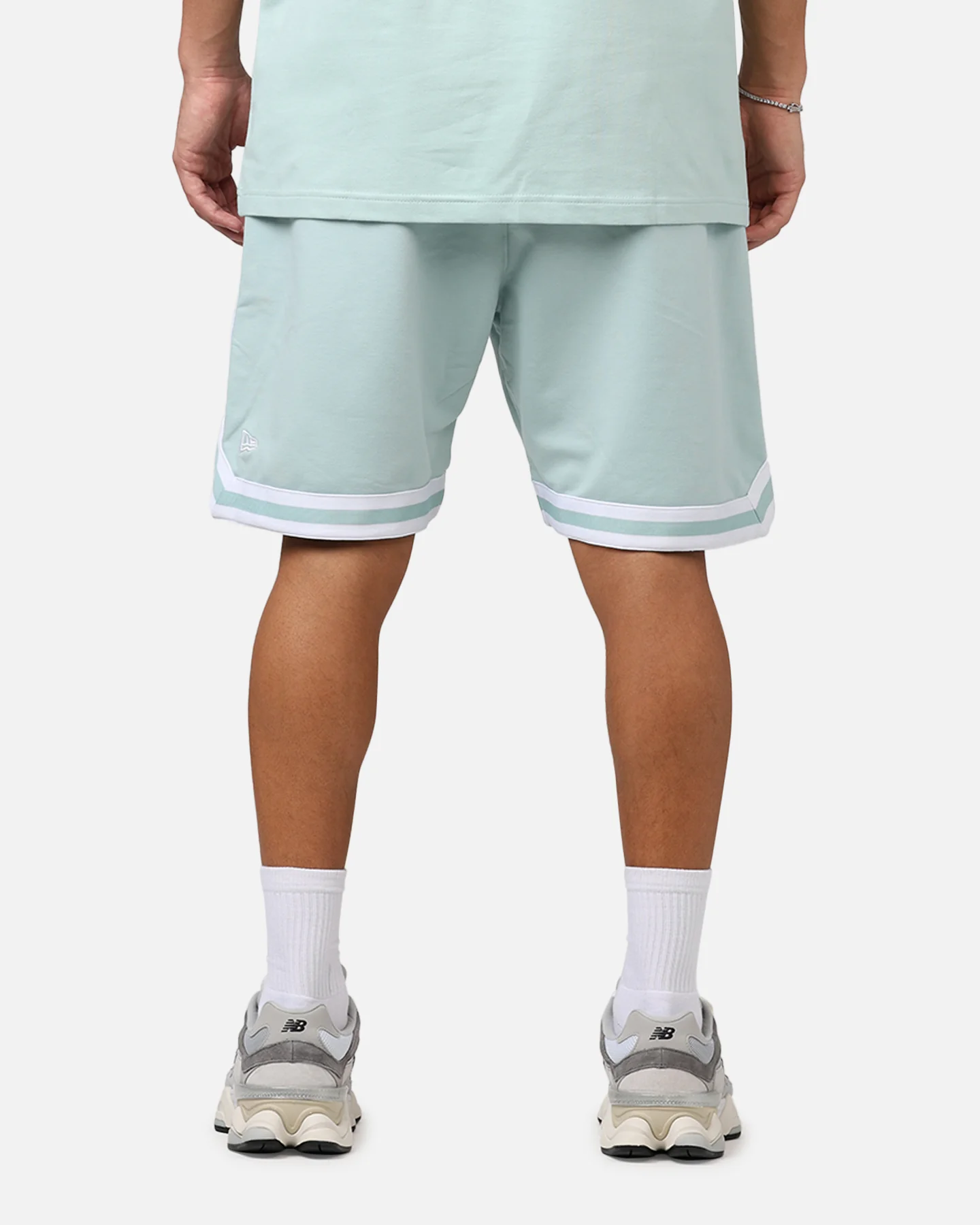 New Era New York Yankees 'Logo Select Mint' Shorts Mint/White - Image 5