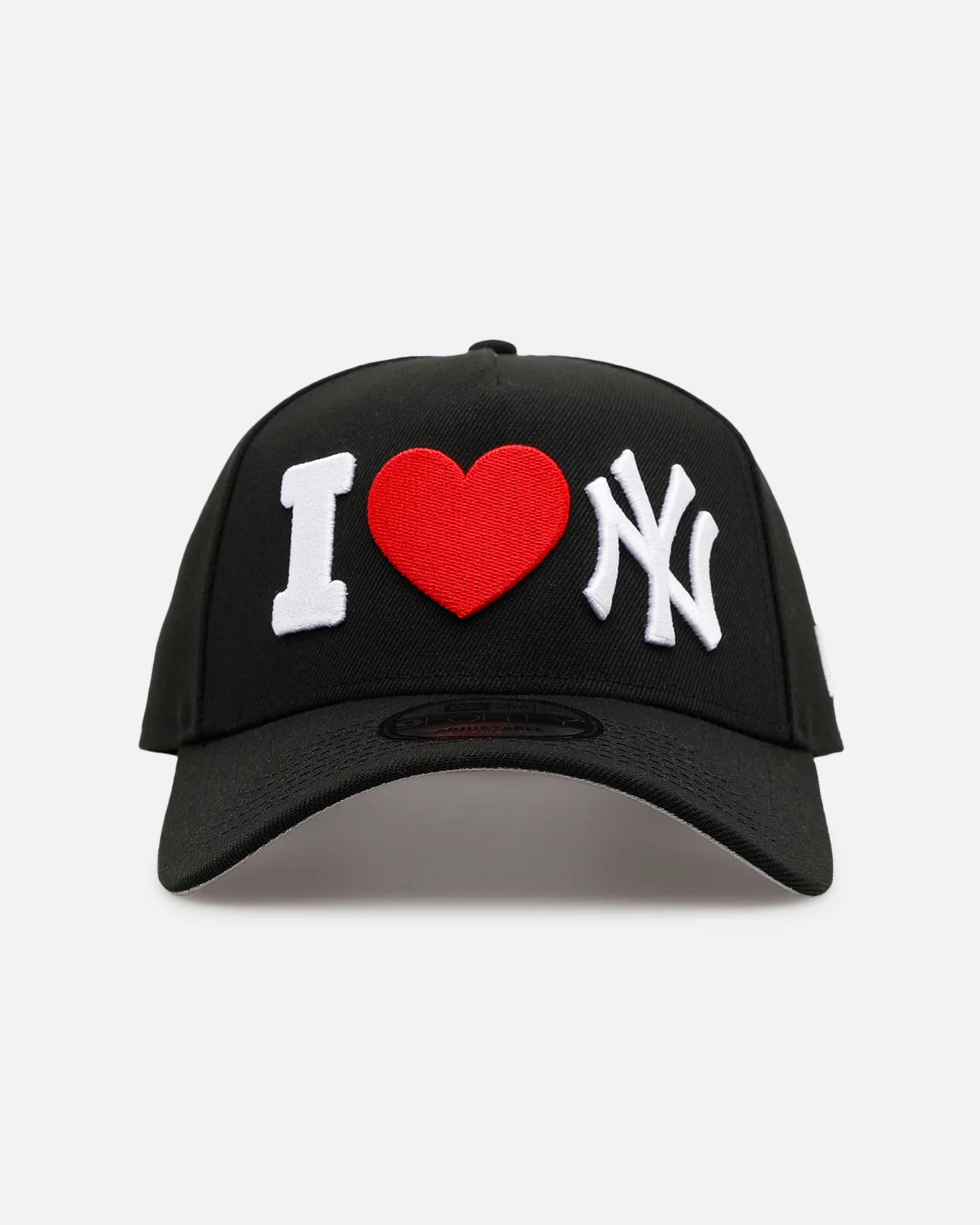 New Era New York Yankees 'Love' 9FORTY A-Frame Snapback Black