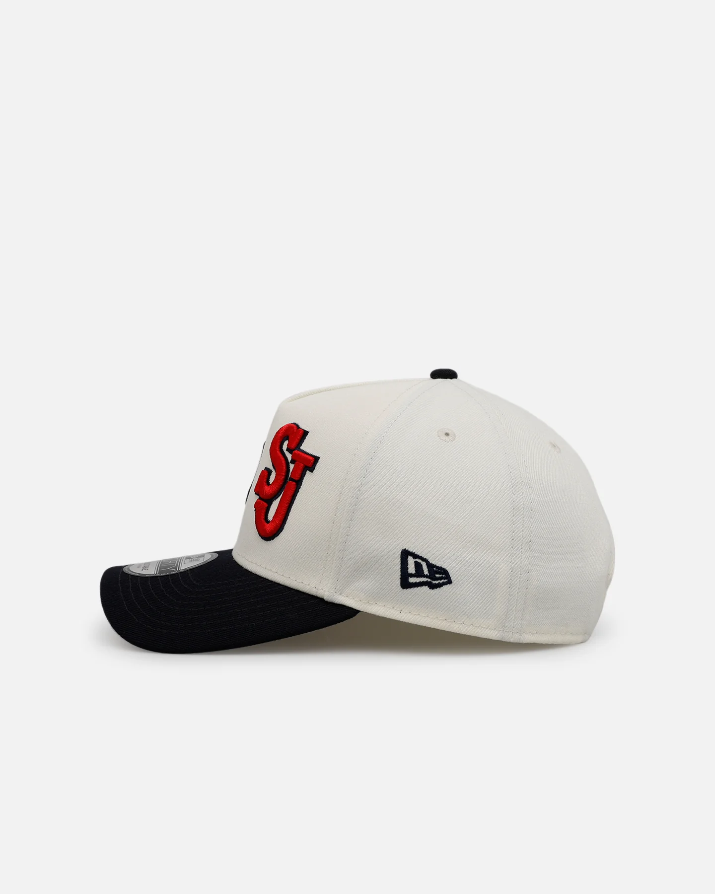 New Era New York Yankees 'MLB & NCAA Dual Logo' 9FORTY A-Frame Snapback Chrome - Image 4