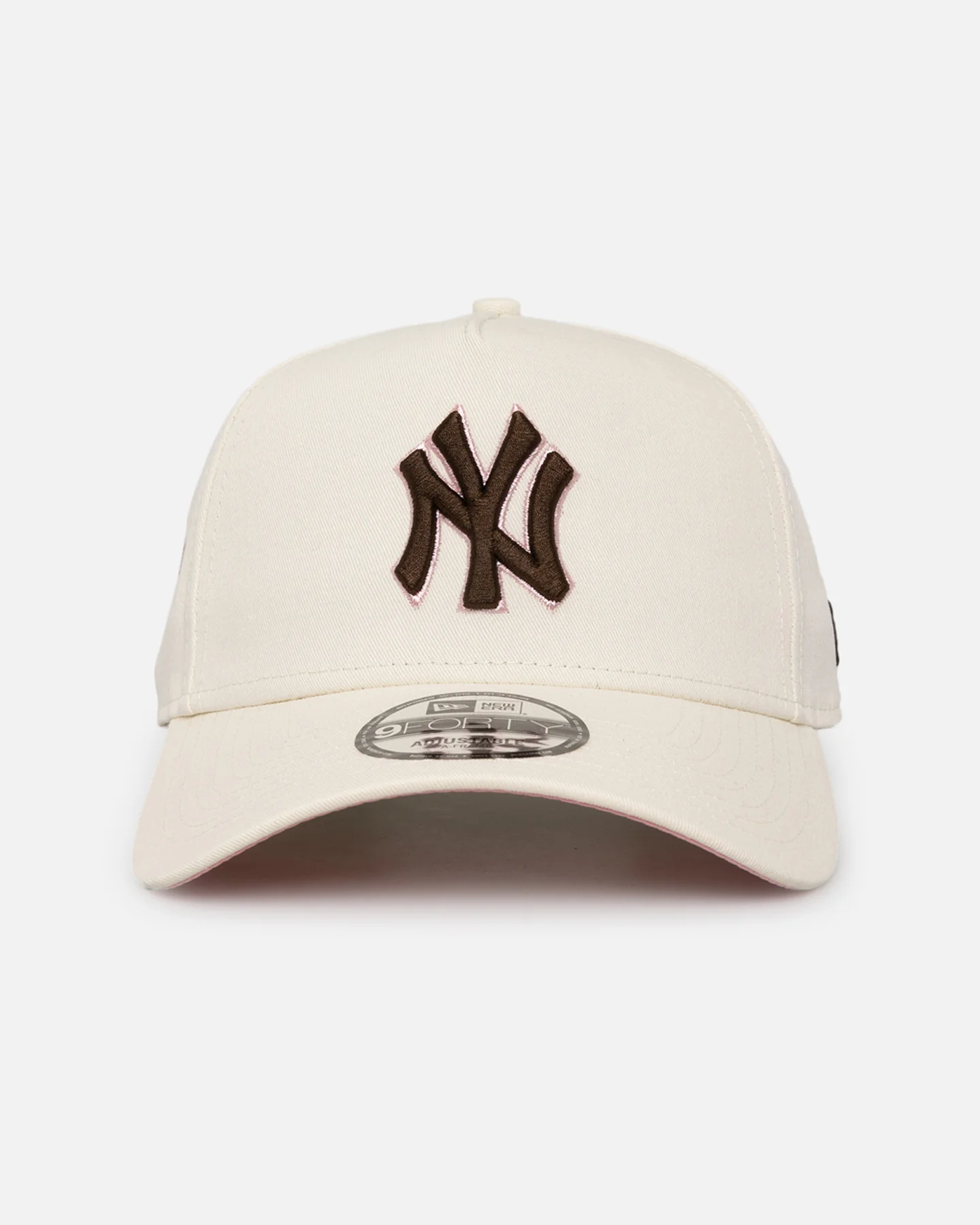 New Era New York Yankees 'Neapolitan Chrome' 9FORTY A-Frame Snapback Chrome/Pink Met
