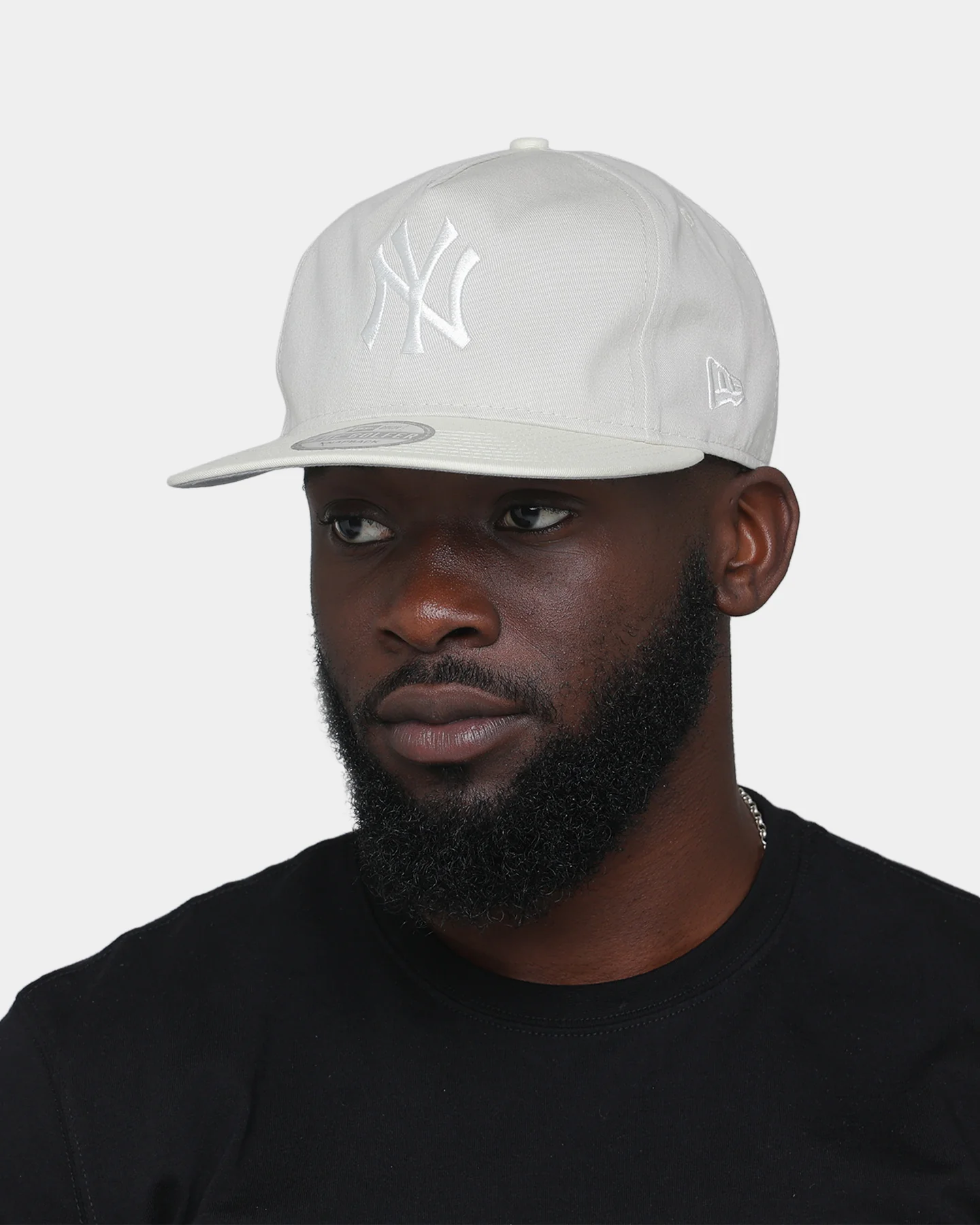 New Era New York Yankees Old Golfer Snapback Stone/White - Image 8