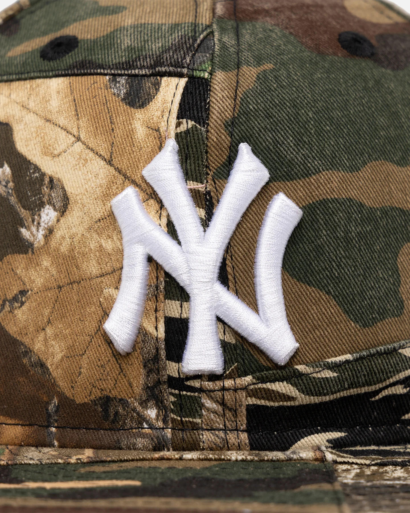 New Era New York Yankees 'Patchwork Camo' 59FIFTY Fitted Woodland Camo - Image 6