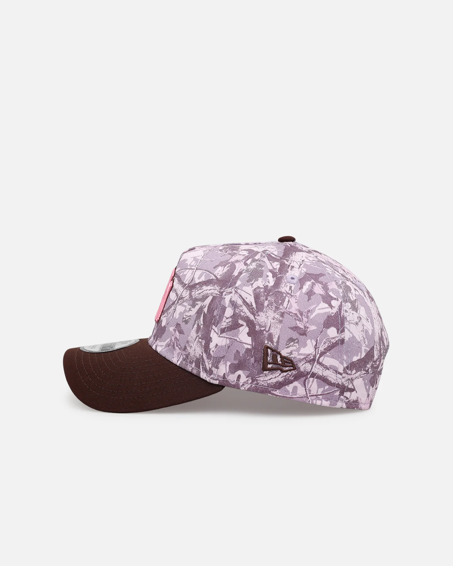 New Era New York Yankees 'Pink Tree Camo' 9FORTY A-Frame Snapback Pink - Image 4