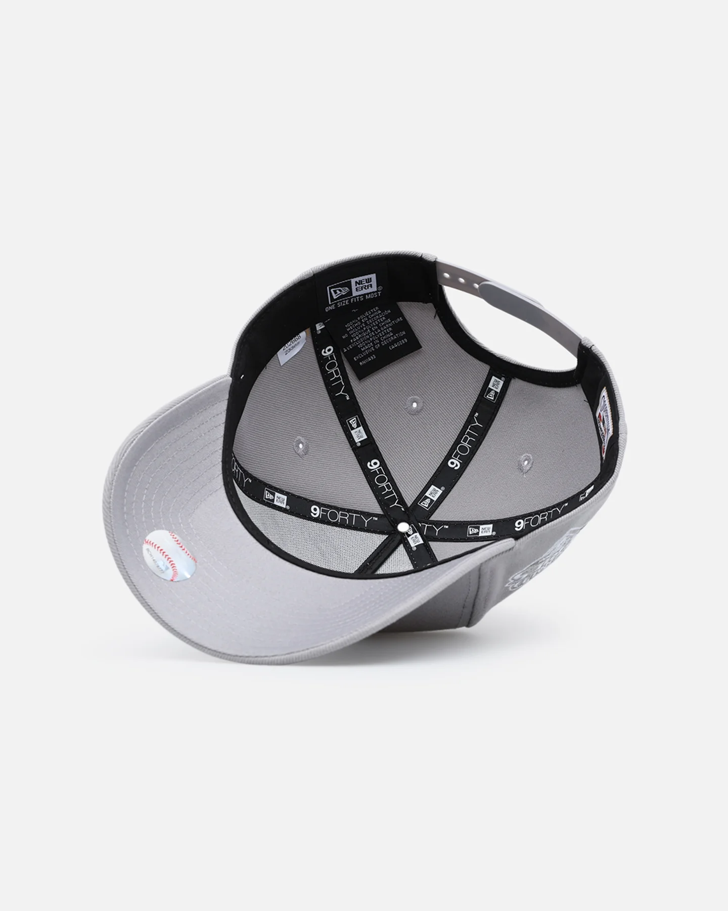 New Era New York Yankees 'Polychromatic' 9FORTY A-Frame Snapback Grey - Image 6