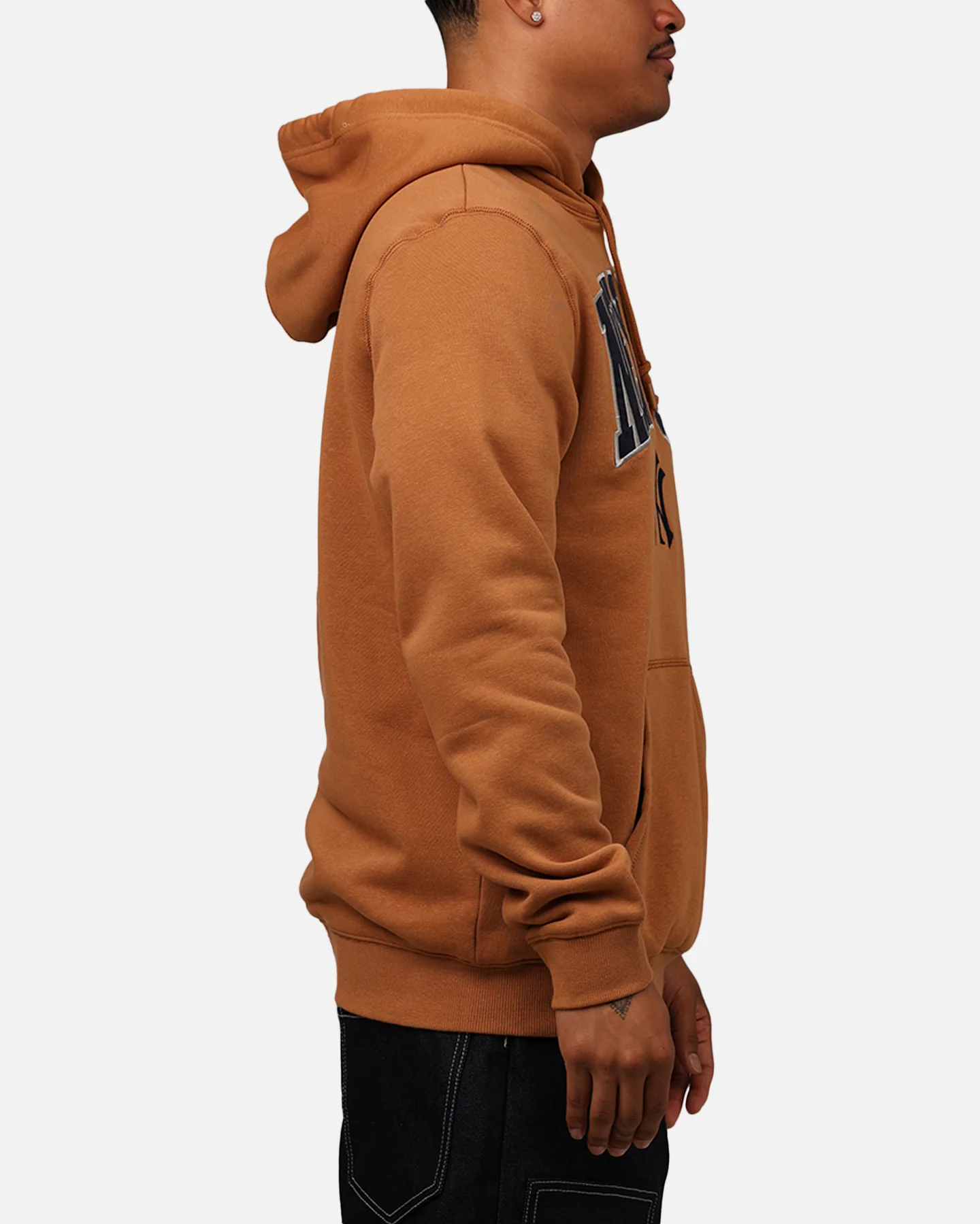 New Era New York Yankees Pullover Hoodie Medium Beige - Image 4