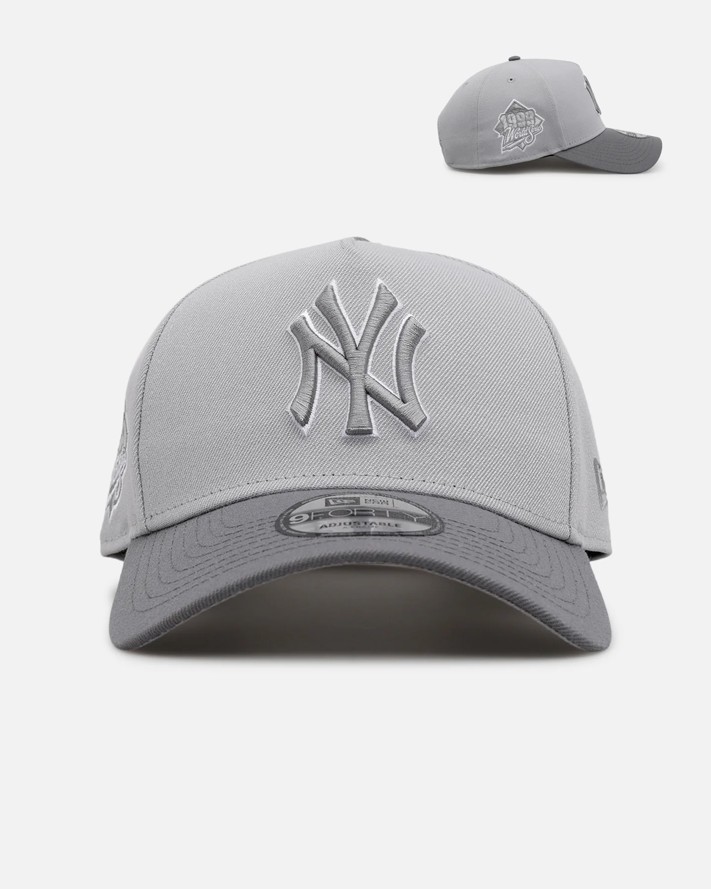 New Era New York Yankees 'Smoke' 9FORTY A-Frame Snapback Smoke
