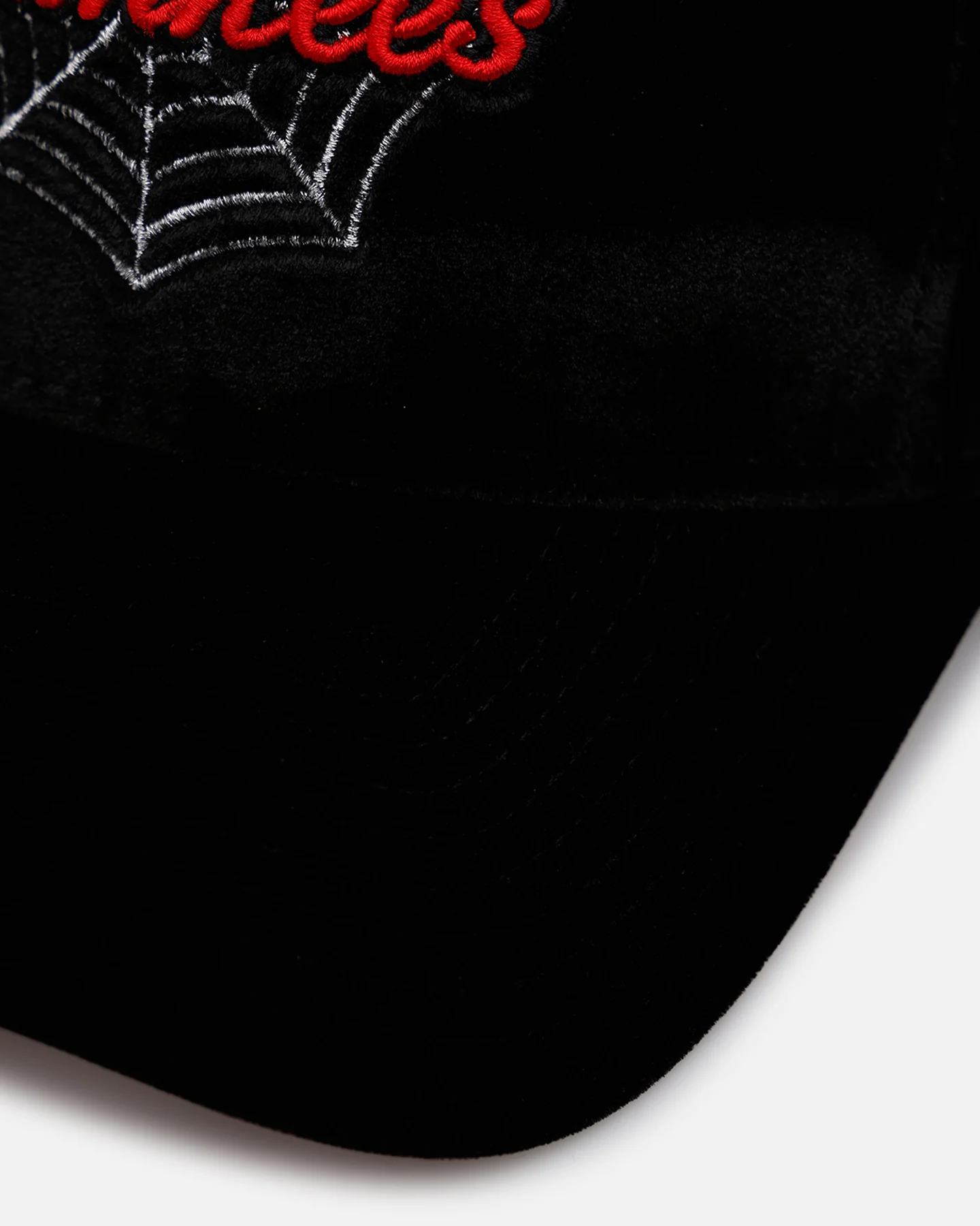 New Era New York Yankees 'Spider Web' 9FORTY A-Frame Snapback Black/Red - Image 2