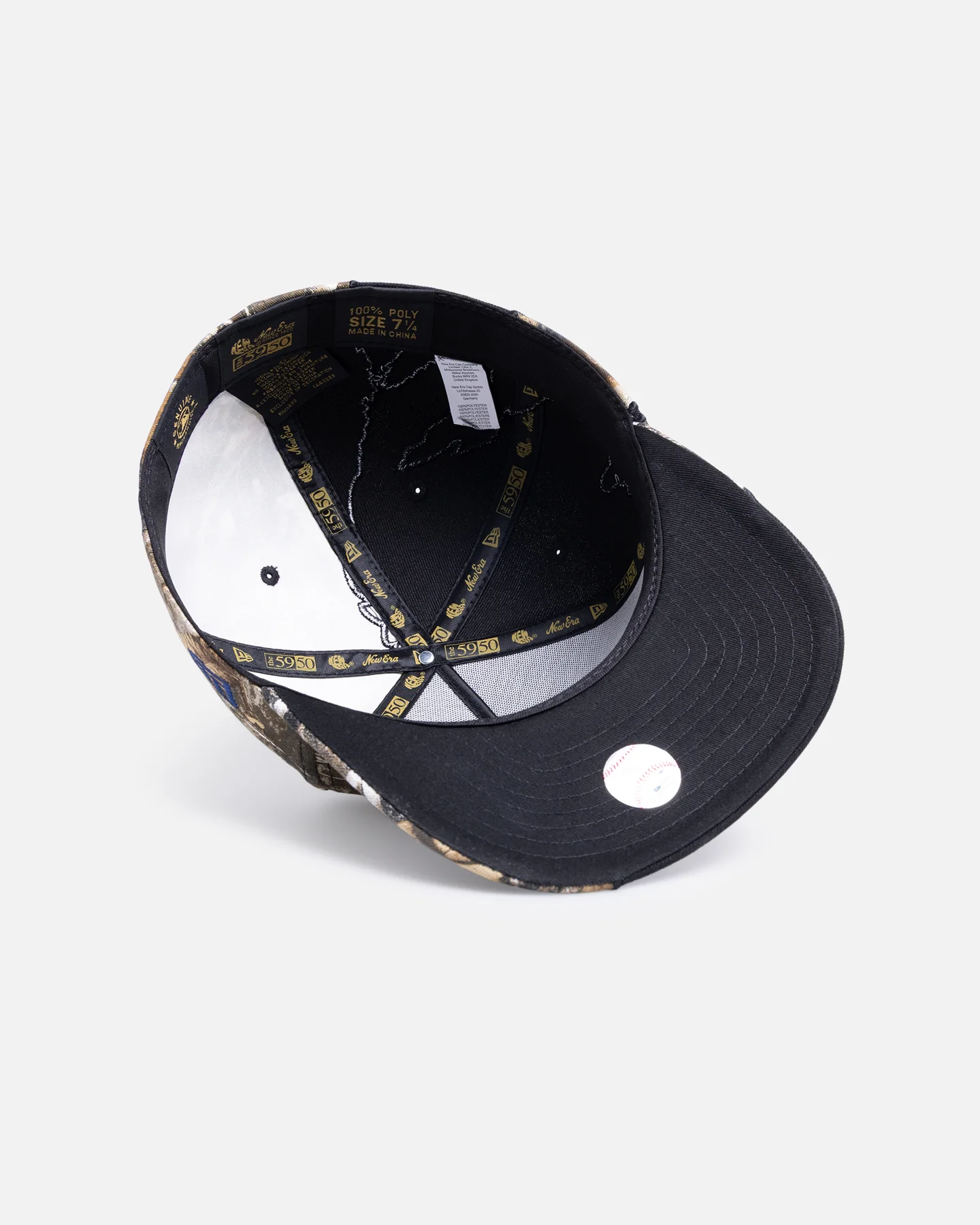 New Era New York Yankees 'Split Realtree' 59FIFTY Fitted Black - Image 6