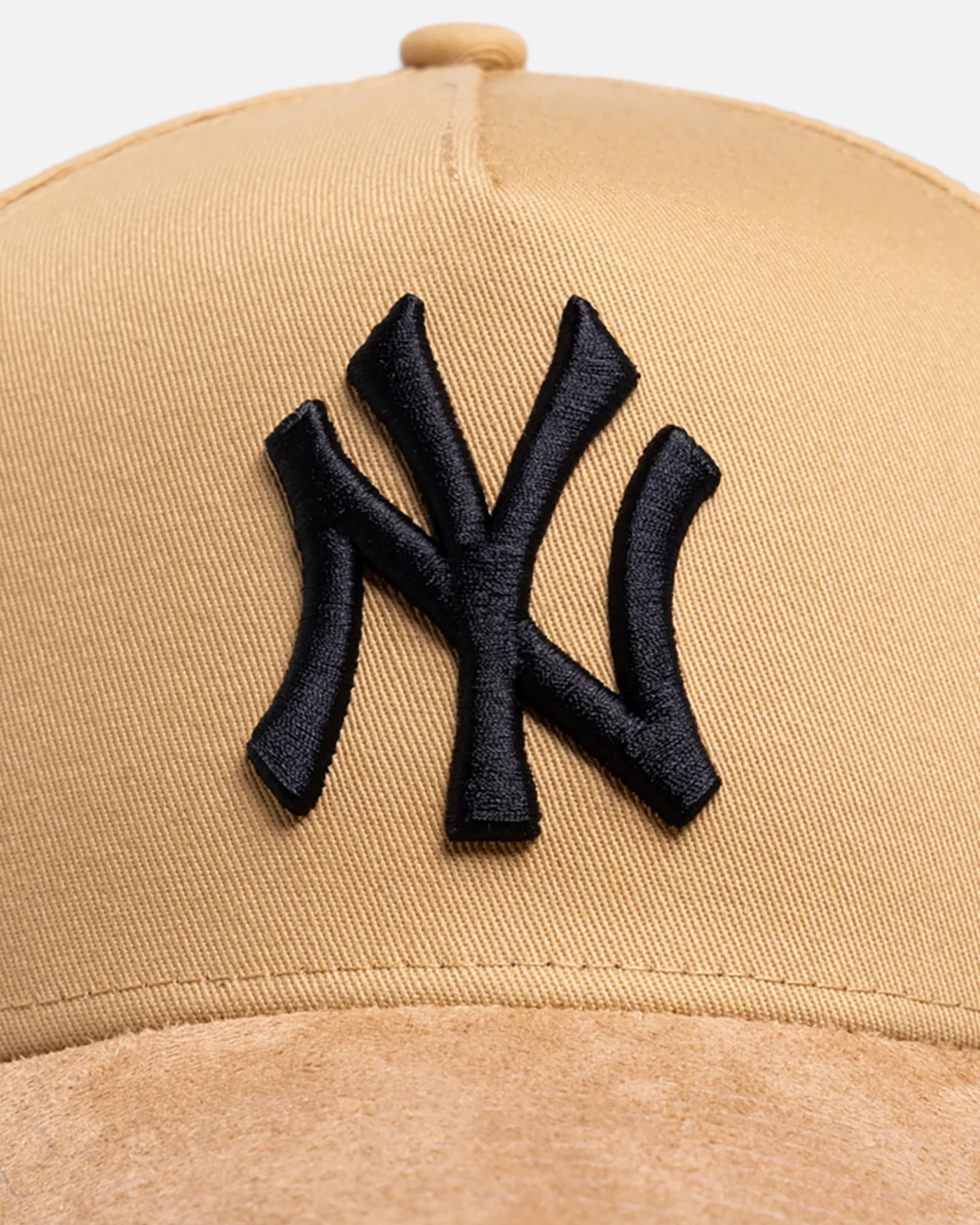 New Era New York Yankees 'Suede Visor' 9FORTY A-Frame Snapback Bronze - Image 5