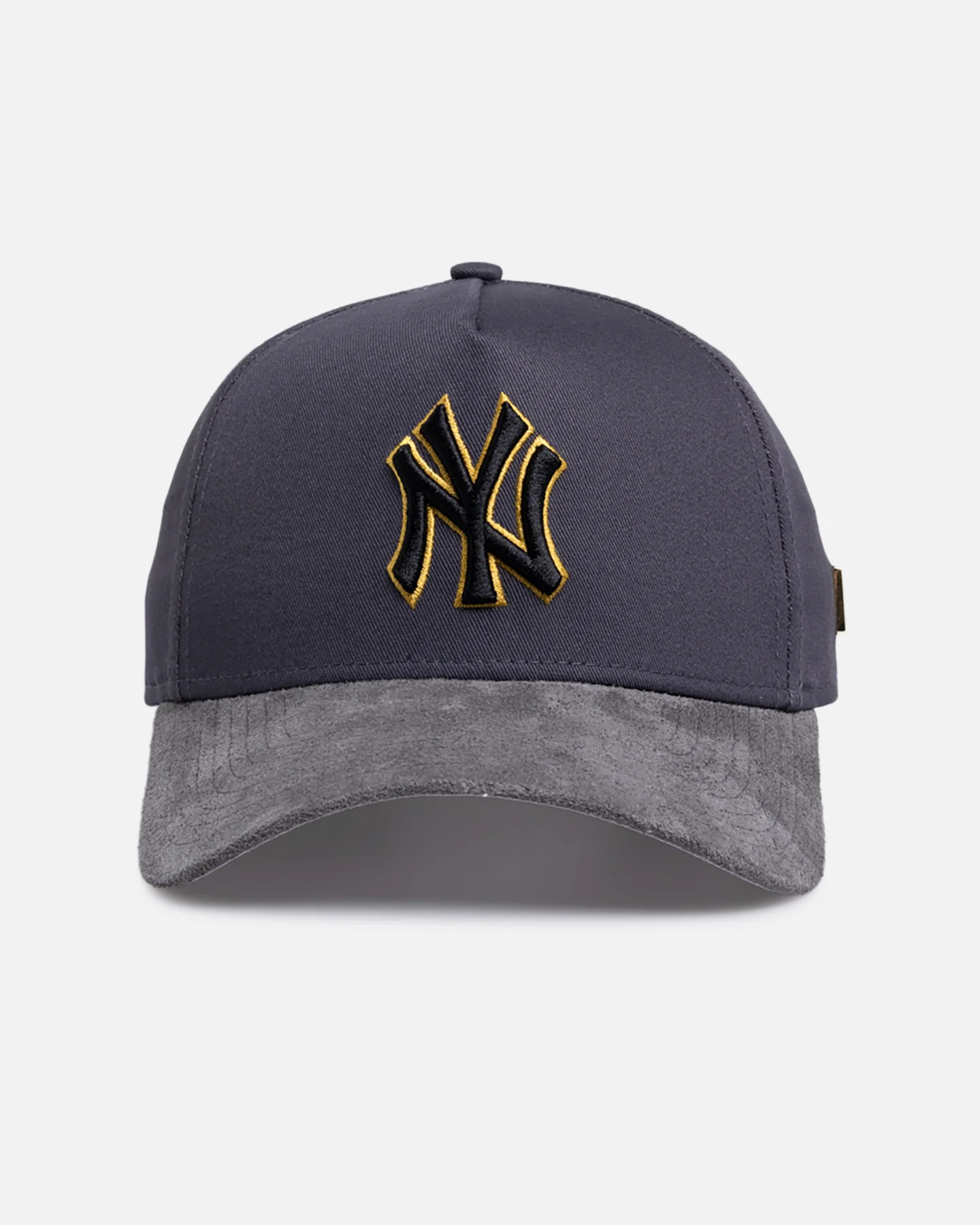New Era New York Yankees 'Suede Visor' 9FORTY A-Frame Snapback Graphite