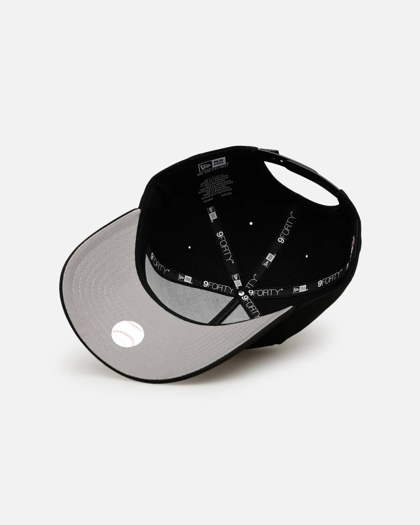 New Era New York Yankees 'Summer Flowers' 9FORTY A-Frame Snapback Black - Image 6