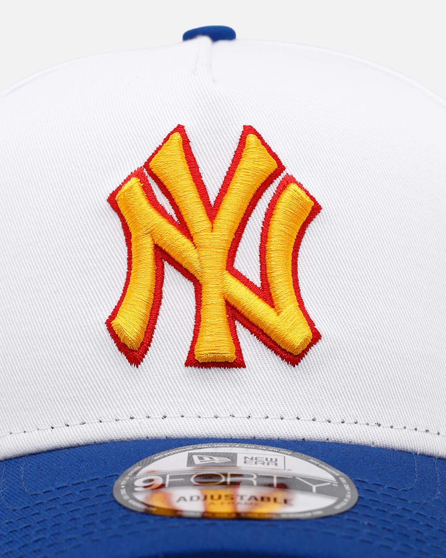 New Era New York Yankees 'Summertime' 9FORTY A-Frame Snapback White/Royal - Image 5