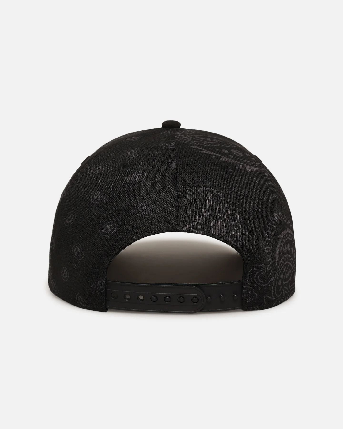 New Era New York Yankees 'Tonal Paisley' 9FORTY A-Frame Snapback Black - Image 2