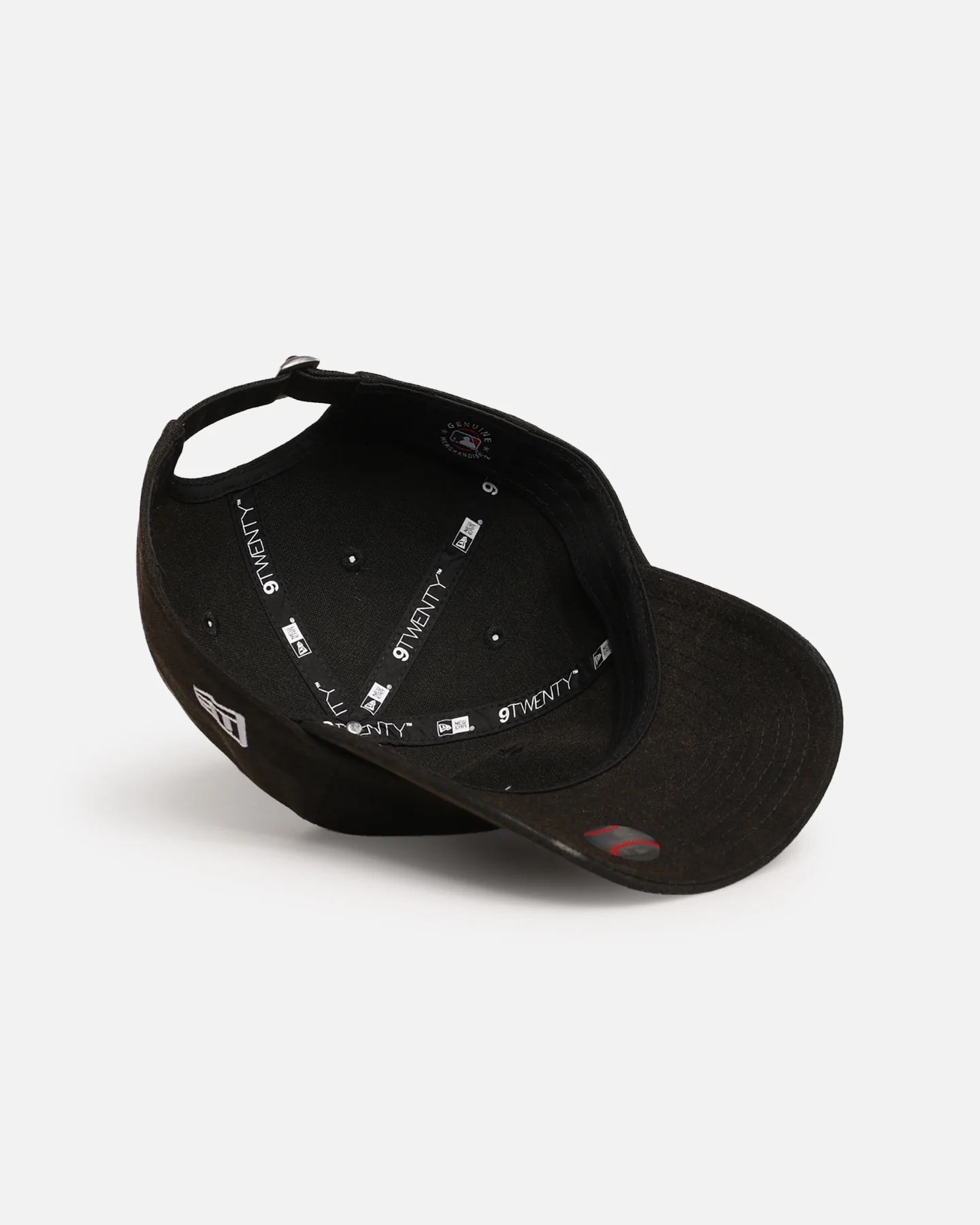 New Era New York Yankees 'Vintage Canvas' 9TWENTY Strapback Washed Black - Image 6