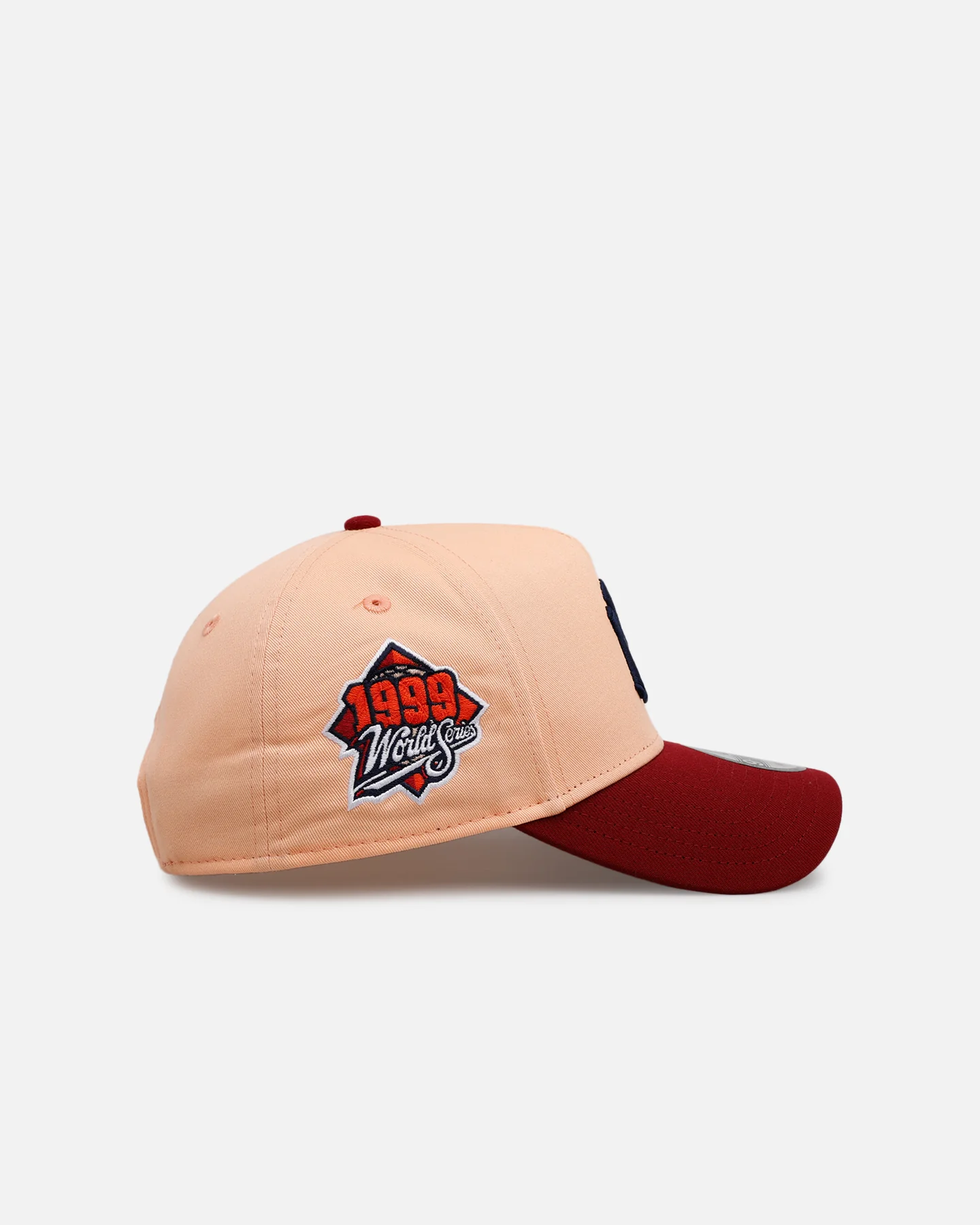 New Era New York Yankees 'Volcano' 9FORTY A-Frame Snapback Peach - Image 3