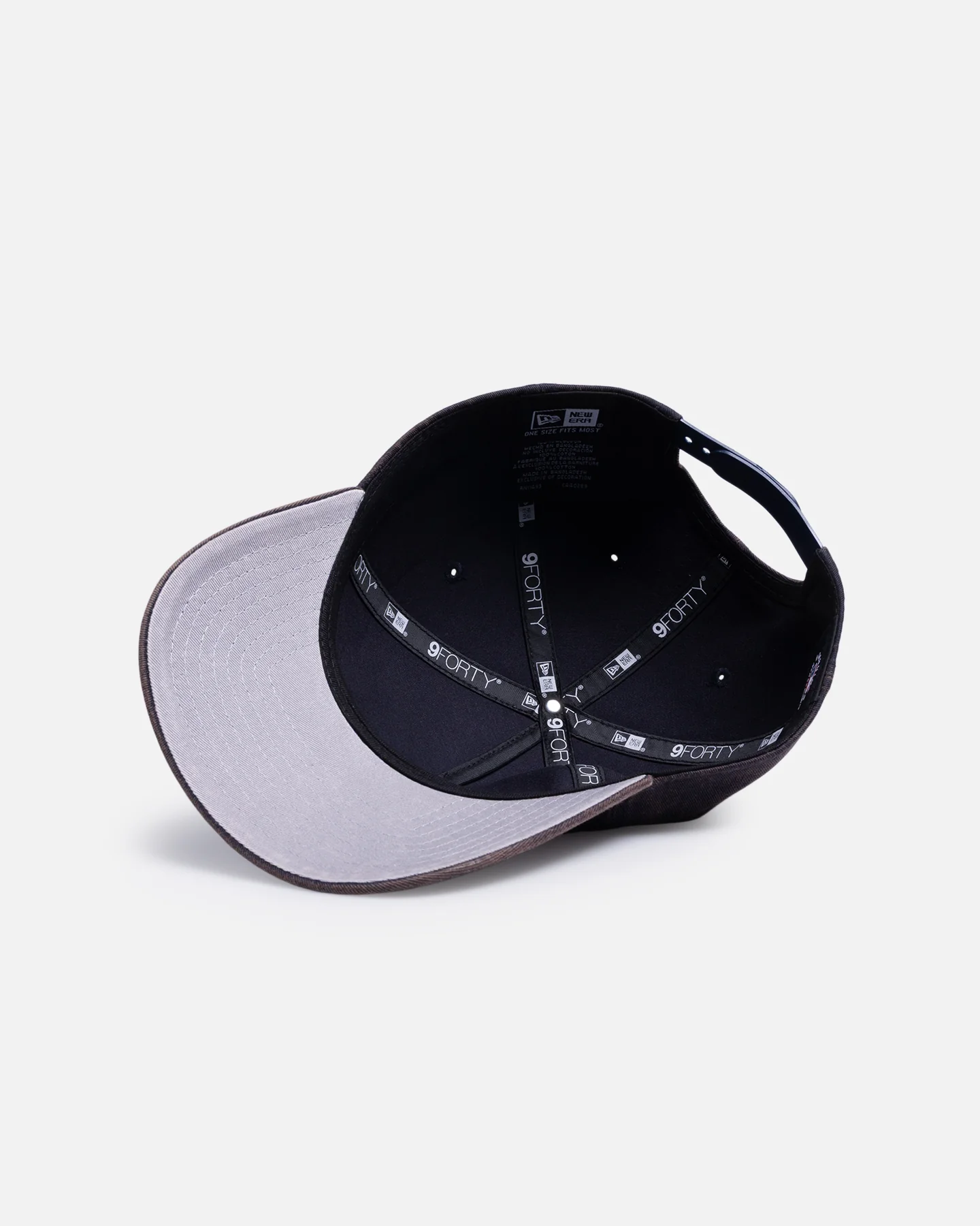 New Era New York Yankees 'Washed' 9FORTY A-Frame Snapback Dark Blue - Image 6