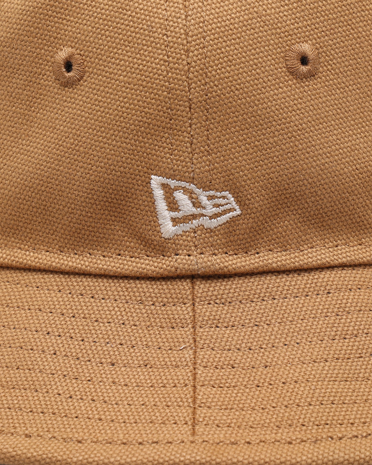 New Era New York Yankees 'Wheat Duck Canvas' Bucket Hat Wheat - Image 6