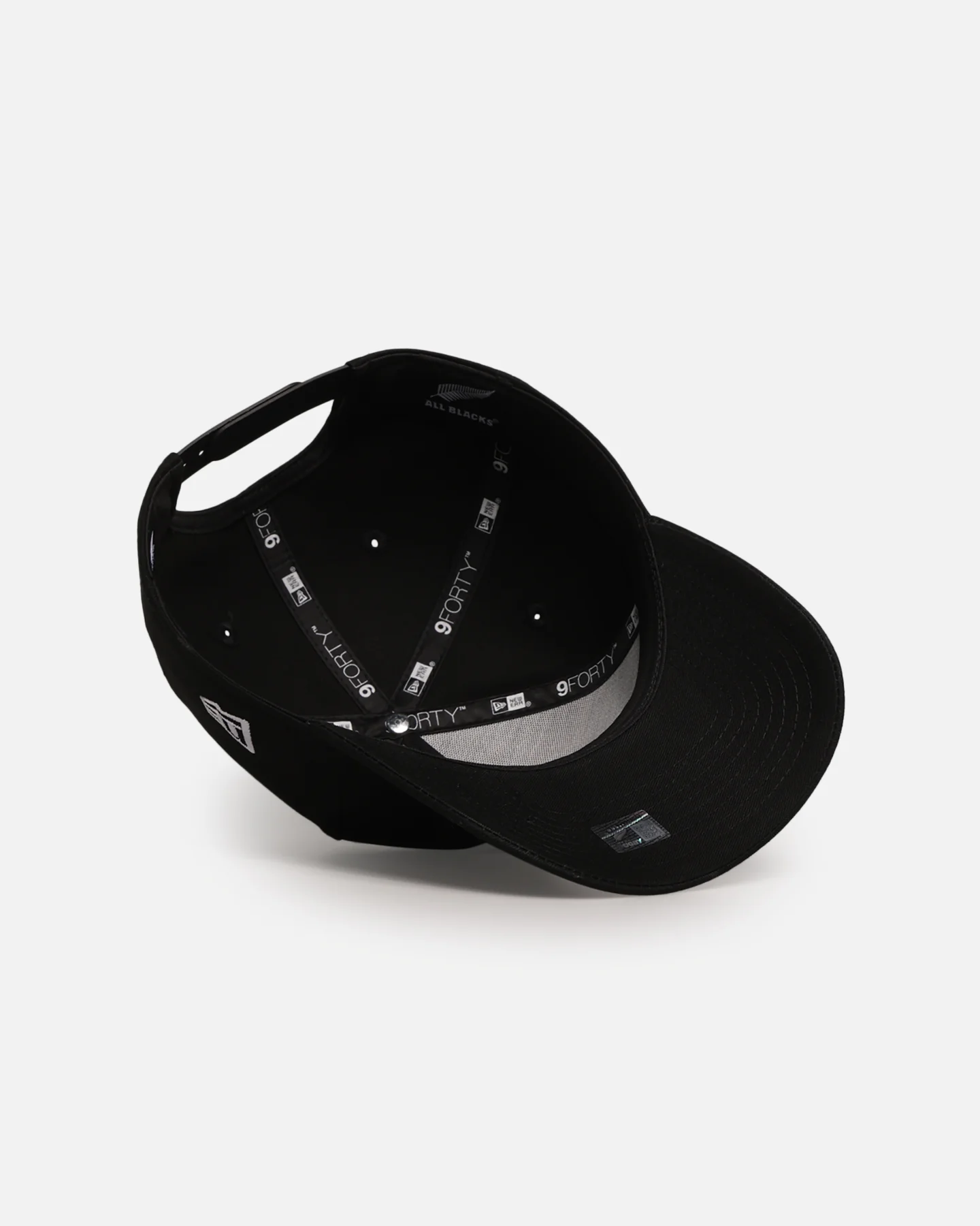 New Era New Zealand All Blacks 'All Blacks Collection' 9FORTY A-Frame Snapback Black/White - Image 6