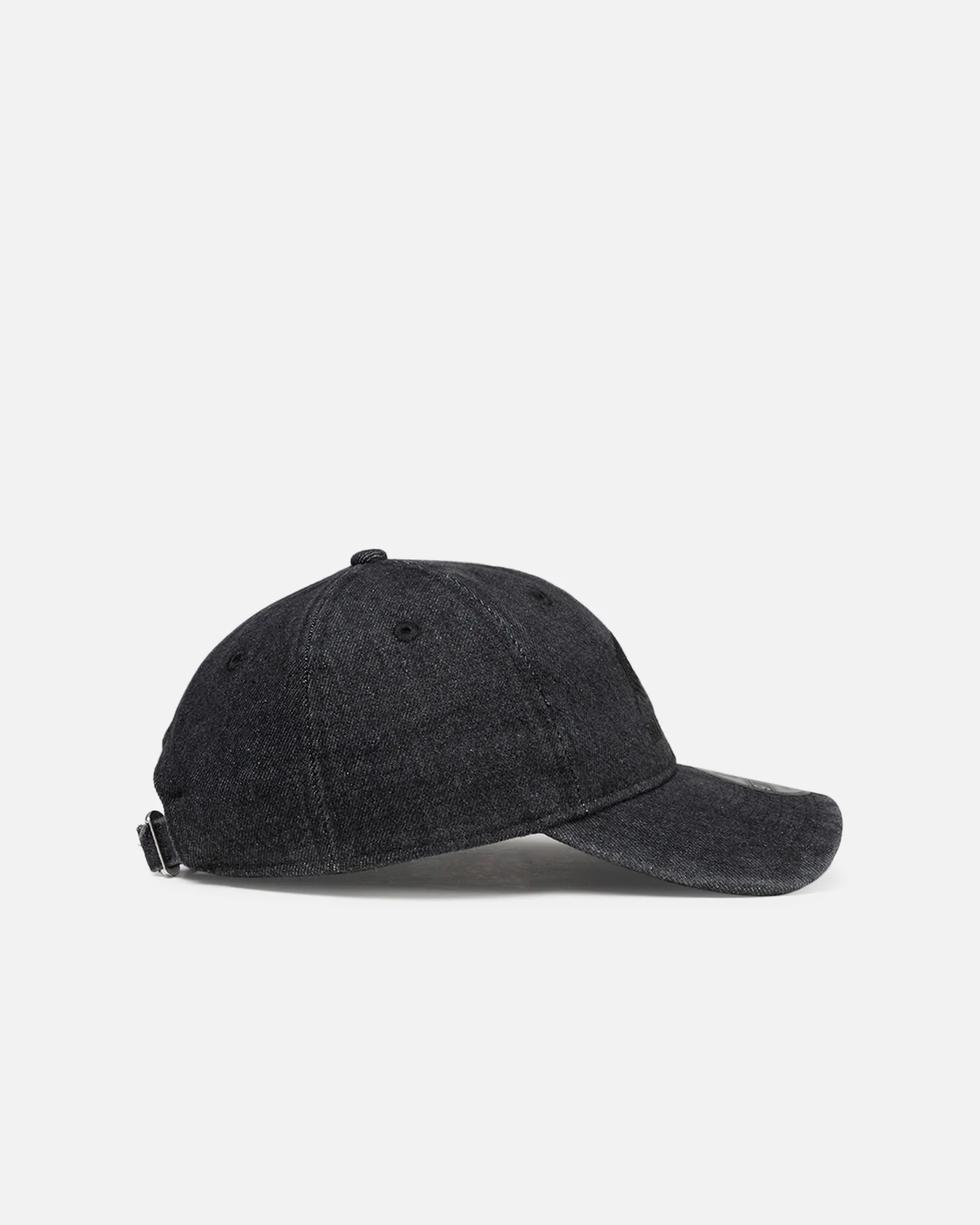 New Era New Zealand All Blacks 'Washed Denim' 9TWENTY Casual Strapback Black - Image 3