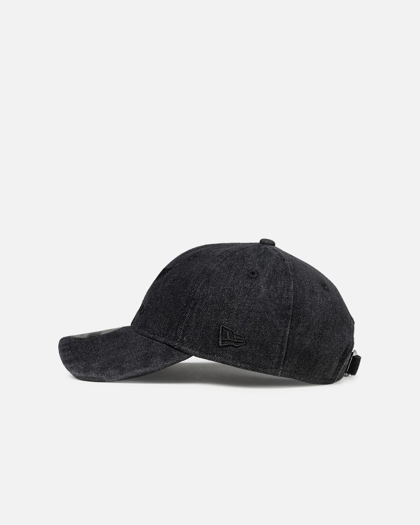 New Era New Zealand All Blacks 'Washed Denim' 9TWENTY Casual Strapback Black - Image 4