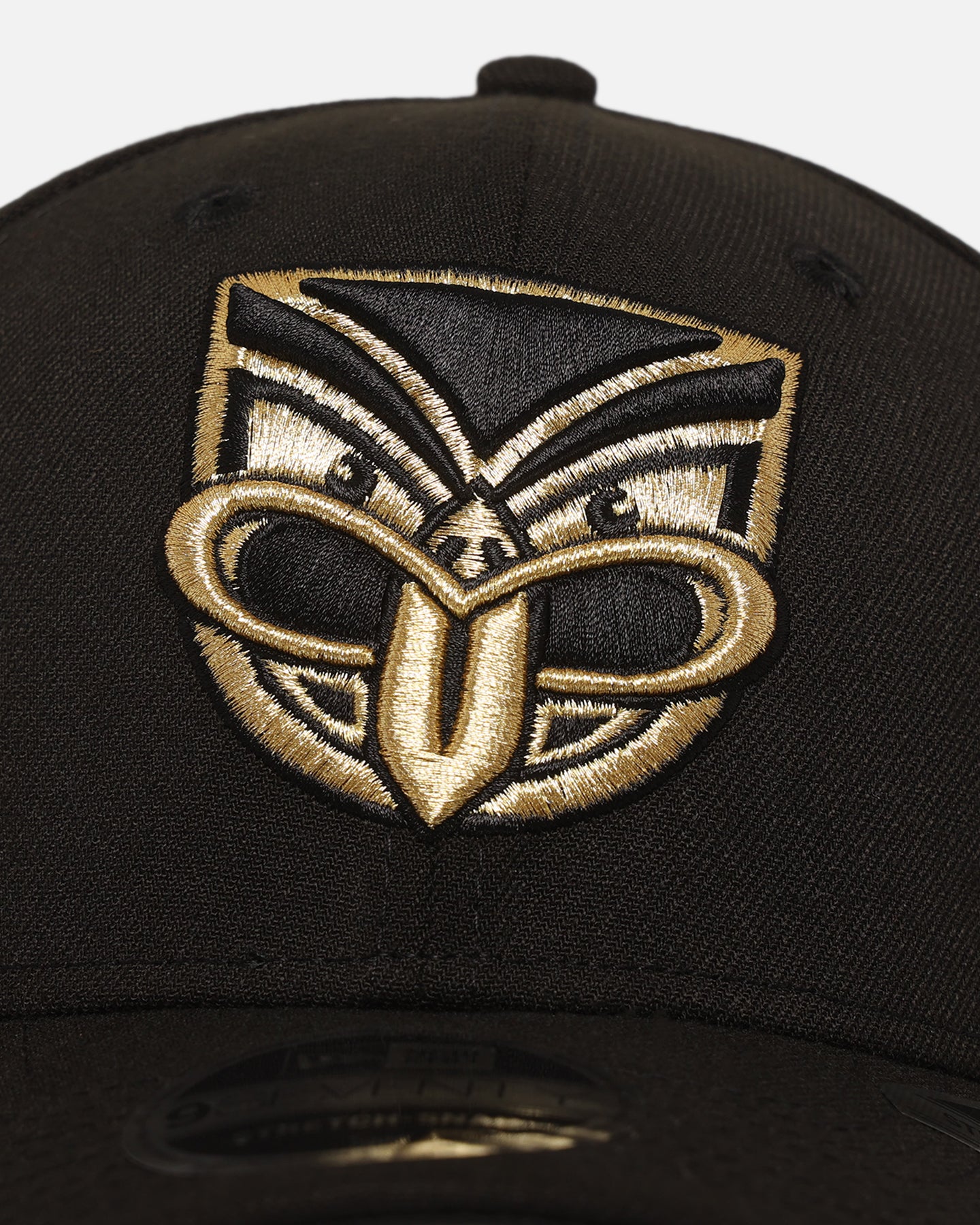 New Era New Zealand Warriors '2025 NRL Vegas Round' 9SEVENTY Stretch Snapback Black/Gold - Image 5